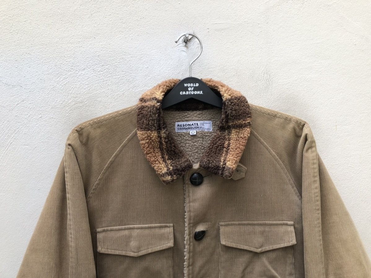 GOODENOUGH Goodenough Resonate Sherpa Lined Corduroy Parka Jacket Size US L / EU 52-54 / 3 - 2 Thumbnail