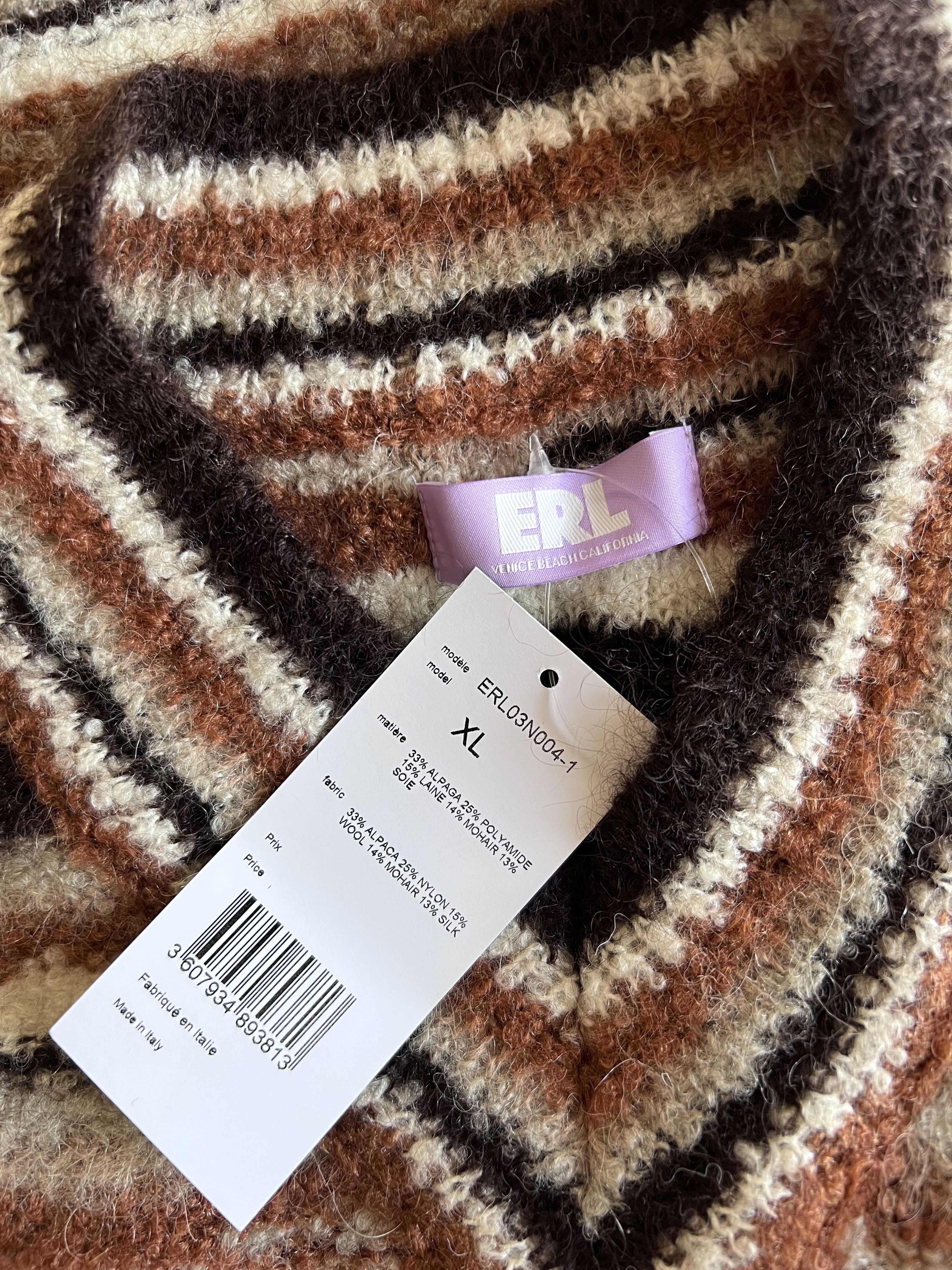 ERL ERL Knit Sweater Vest Size US XL / EU 56 / 4 - 4 Thumbnail