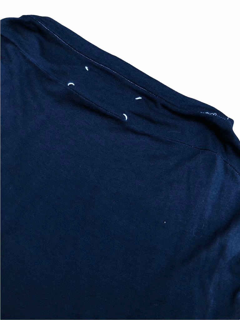 Maison Margiela SS 2009 Navy Circular - Circle Longsleeves Size US S / EU 44-46 / 1 - 4 Thumbnail