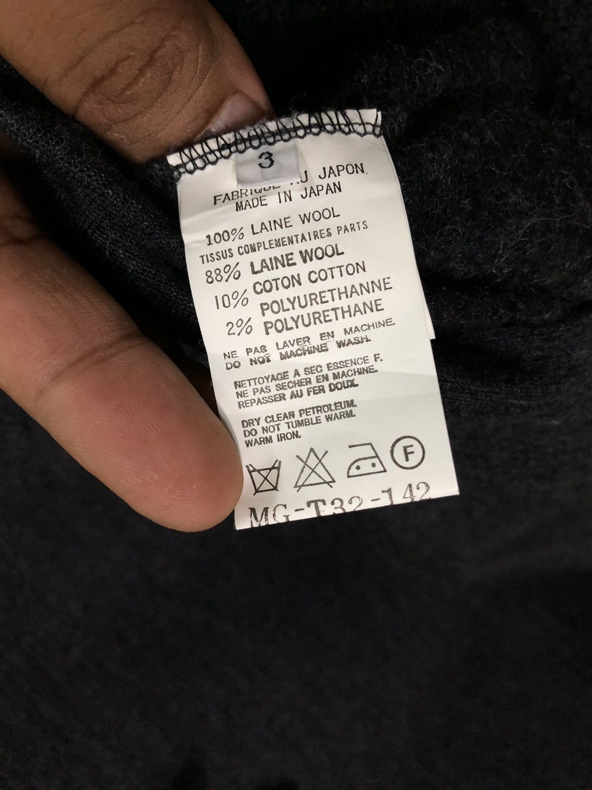 Yohji Yamamoto Y’s Yohji Yamamoto For Men Hoodie Size US M / EU 48-50 / 2 - 6 Thumbnail