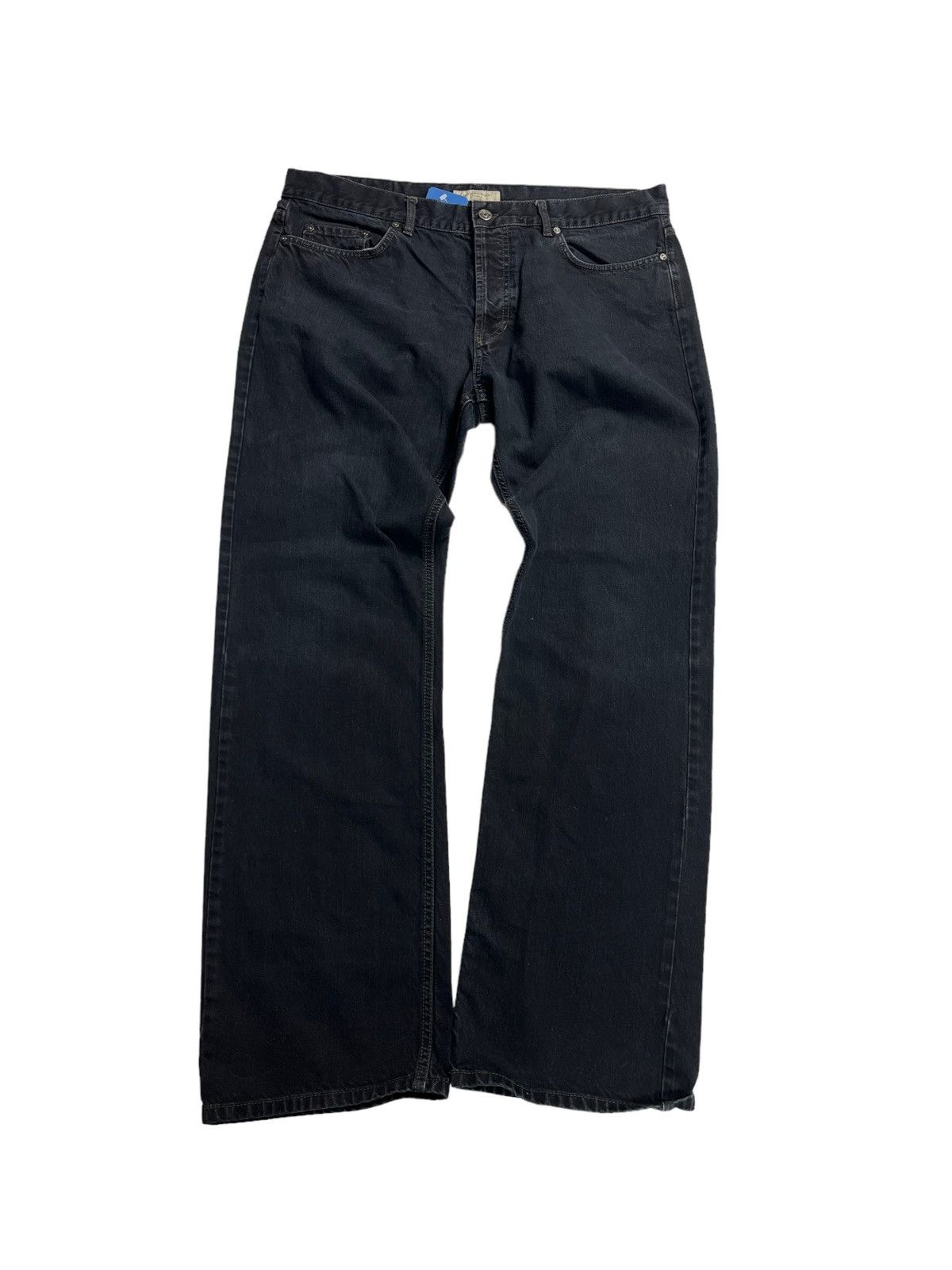 Burberry × Designer Burberry London Black Denim Jeans Size US 38 / EU 54 - 1 Thumbnail