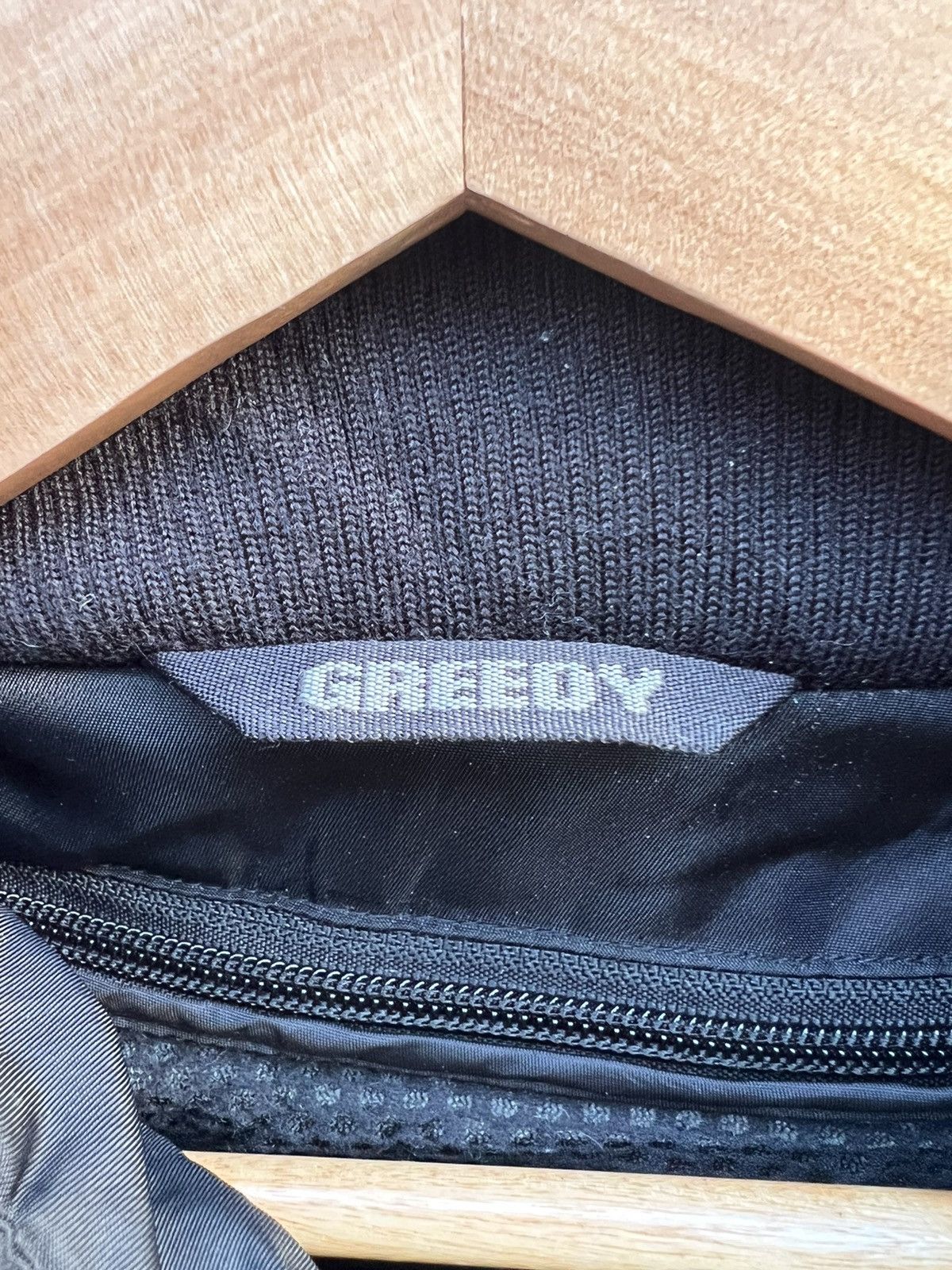 Greedy Genius × Sports Specialties × Vintage Vintage Greedy Motorcycle Jacket With Elbow Padding Size US XL / EU 56 / 4 - 9 Thumbnail