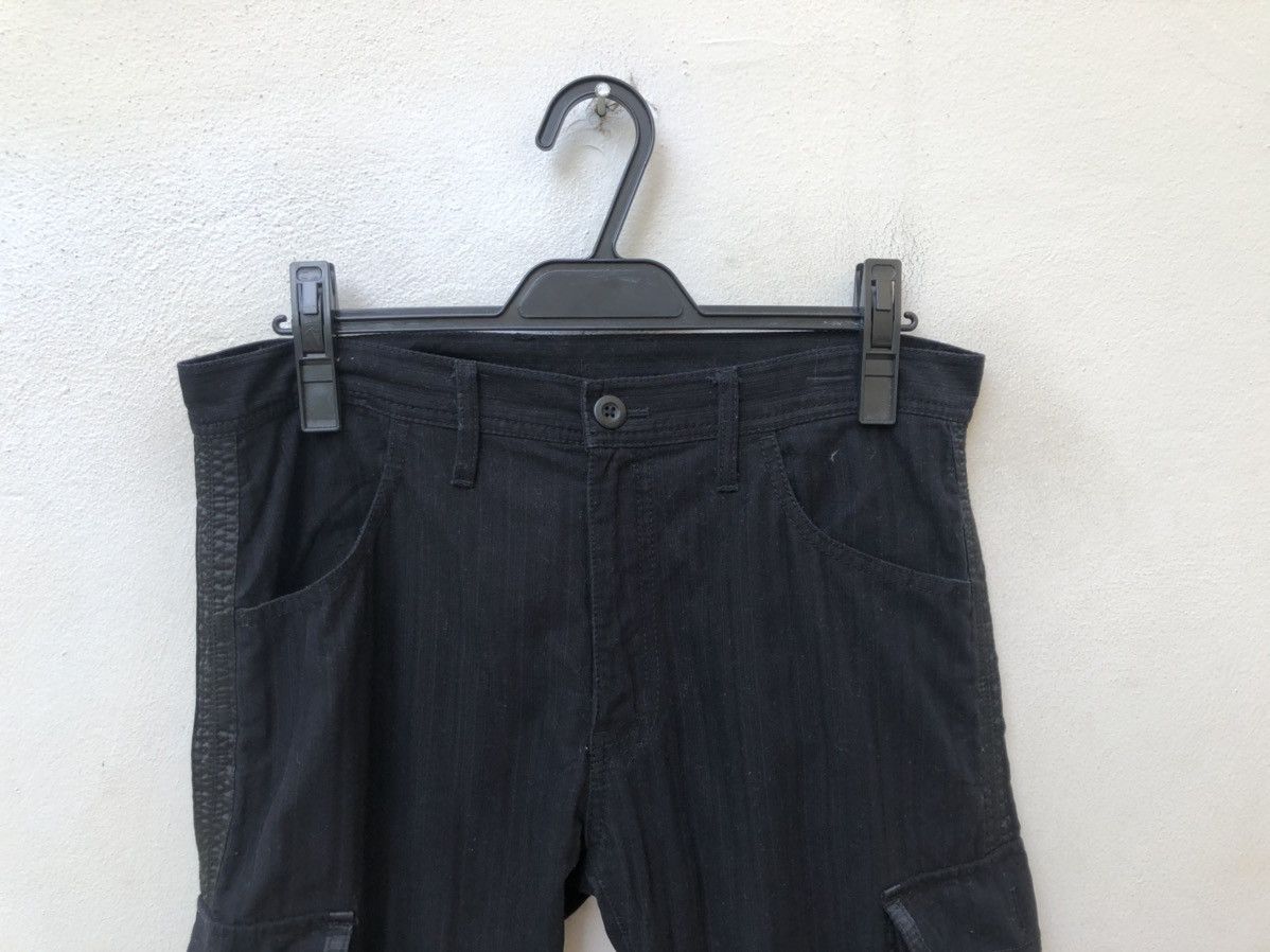 Vintage Rupert Difference Japan Side Tape Stripe Black Cargo Trouser Size US 31 - 8 Thumbnail