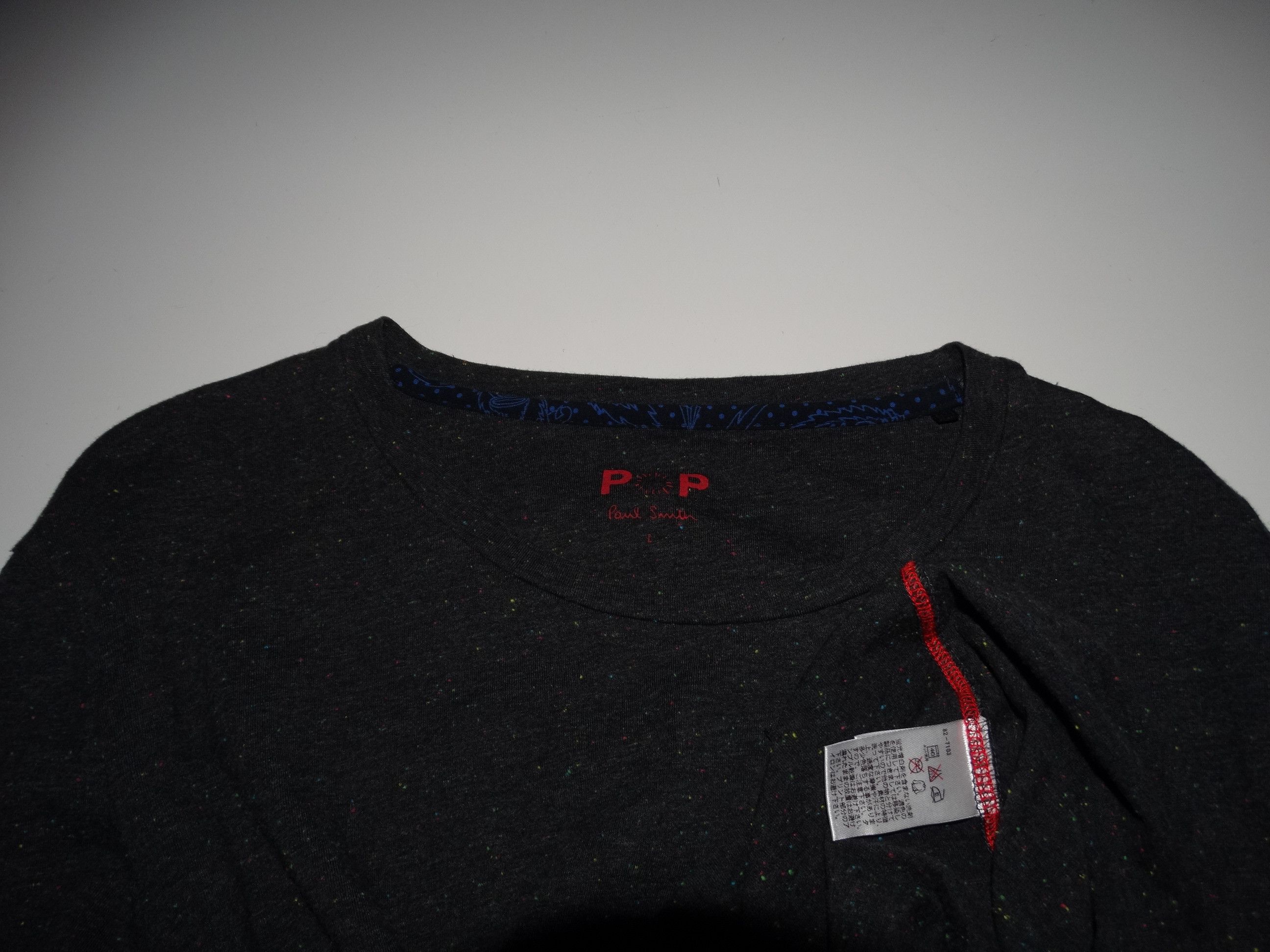 Paul Smith × Paul Smith Red Ear P8 P Smith POP design recycled material tee bandana pocket Size US M / EU 48-50 / 2 - 2 Thumbnail