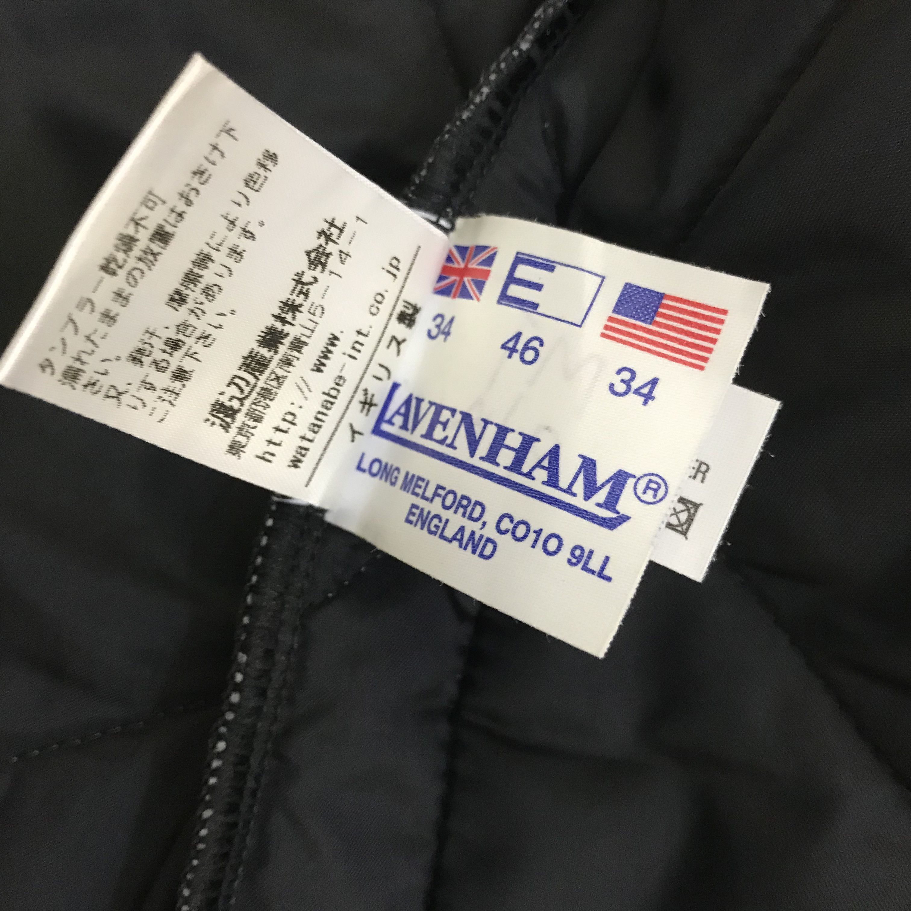 Lavenham Z283 LAVENHAM ENGLAND QUILTED DOWN CHORE JACKET Size US M / EU 48-50 / 2 - 7 Thumbnail