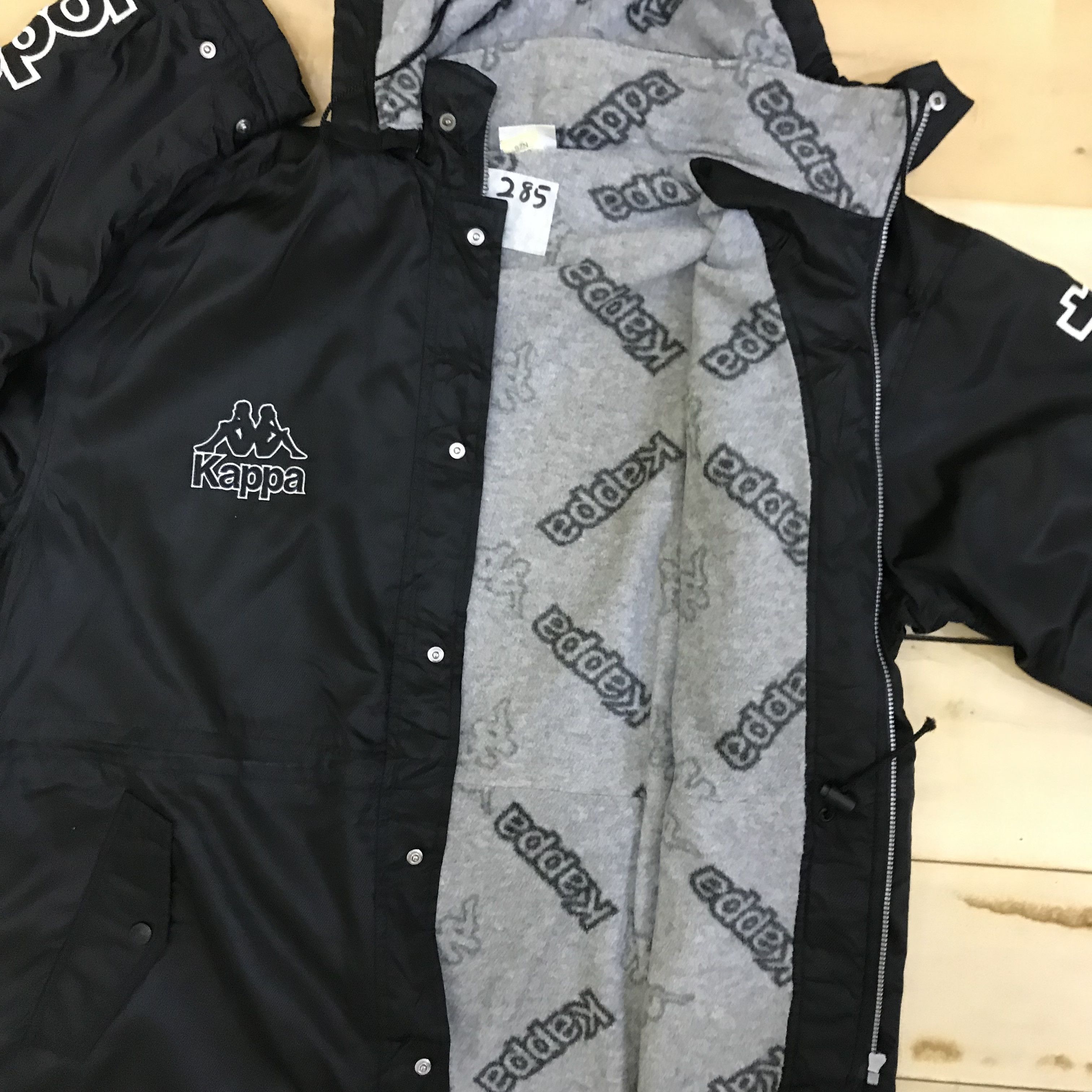 Kappa × Vintage Z285 VTG FLEECE KAPPA SPORT PARKA JACKET Size US L / EU 52-54 / 3 - 5 Thumbnail