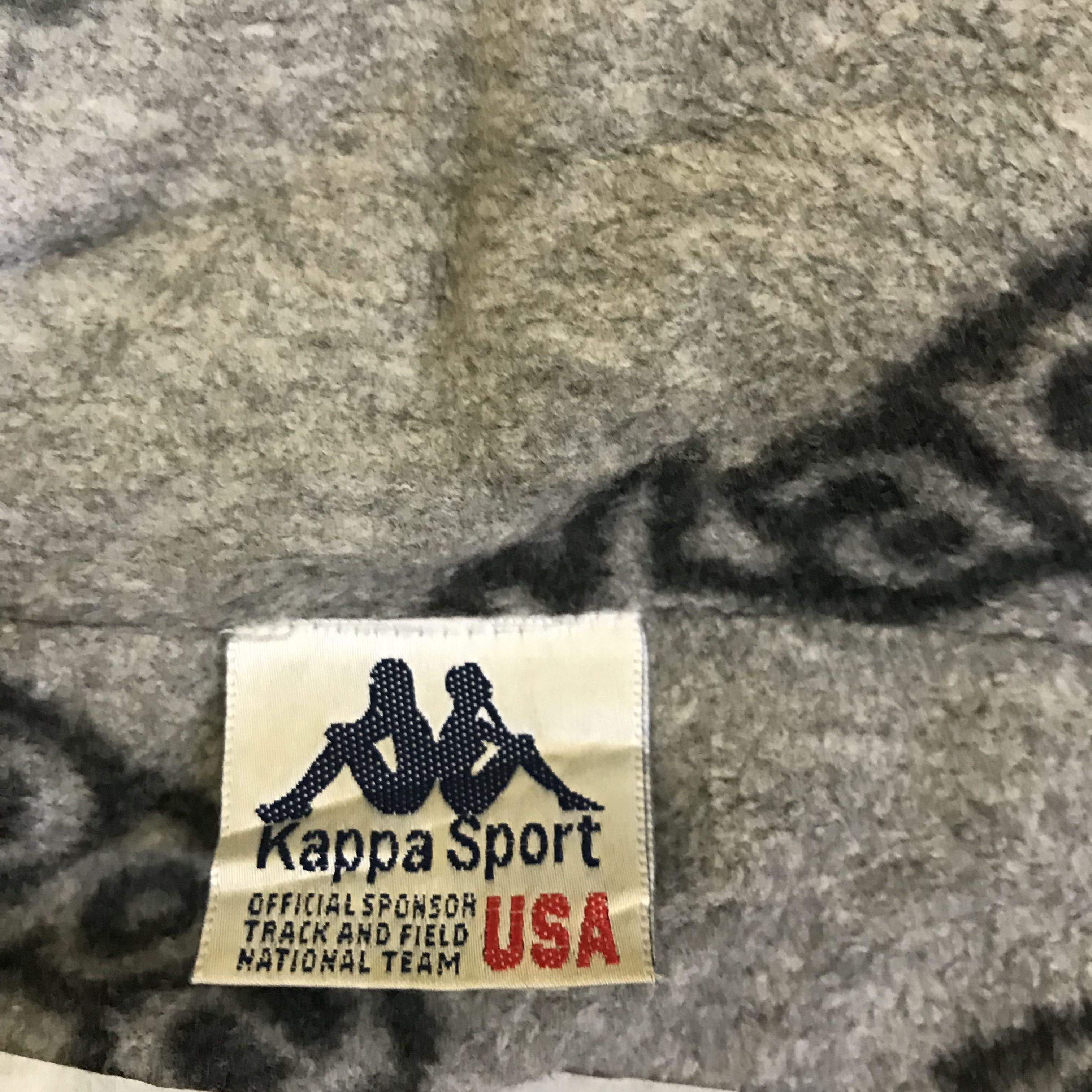 Kappa × Vintage Z285 VTG FLEECE KAPPA SPORT PARKA JACKET Size US L / EU 52-54 / 3 - 6 Thumbnail