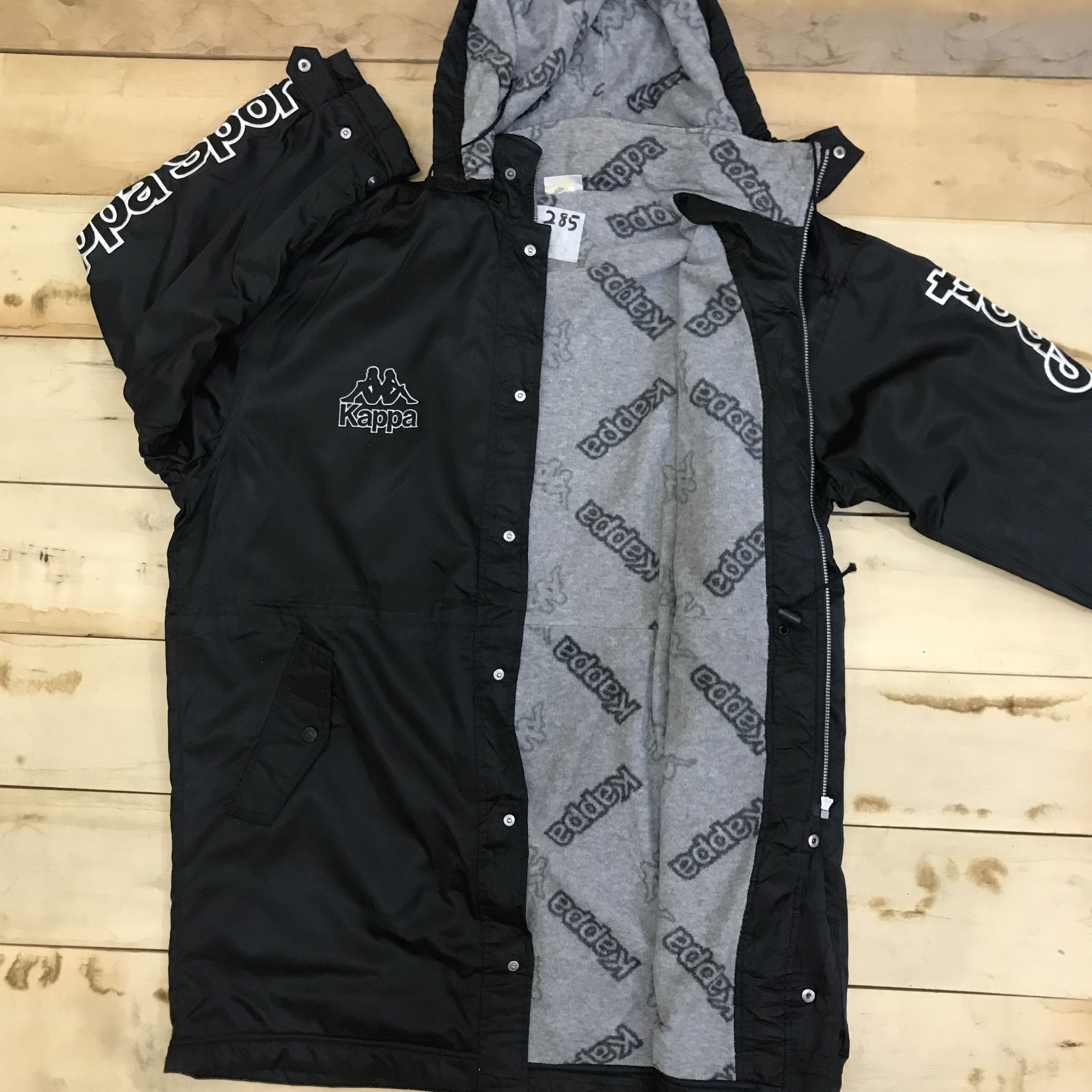 Kappa × Vintage Z285 VTG FLEECE KAPPA SPORT PARKA JACKET Size US L / EU 52-54 / 3 - 4 Thumbnail