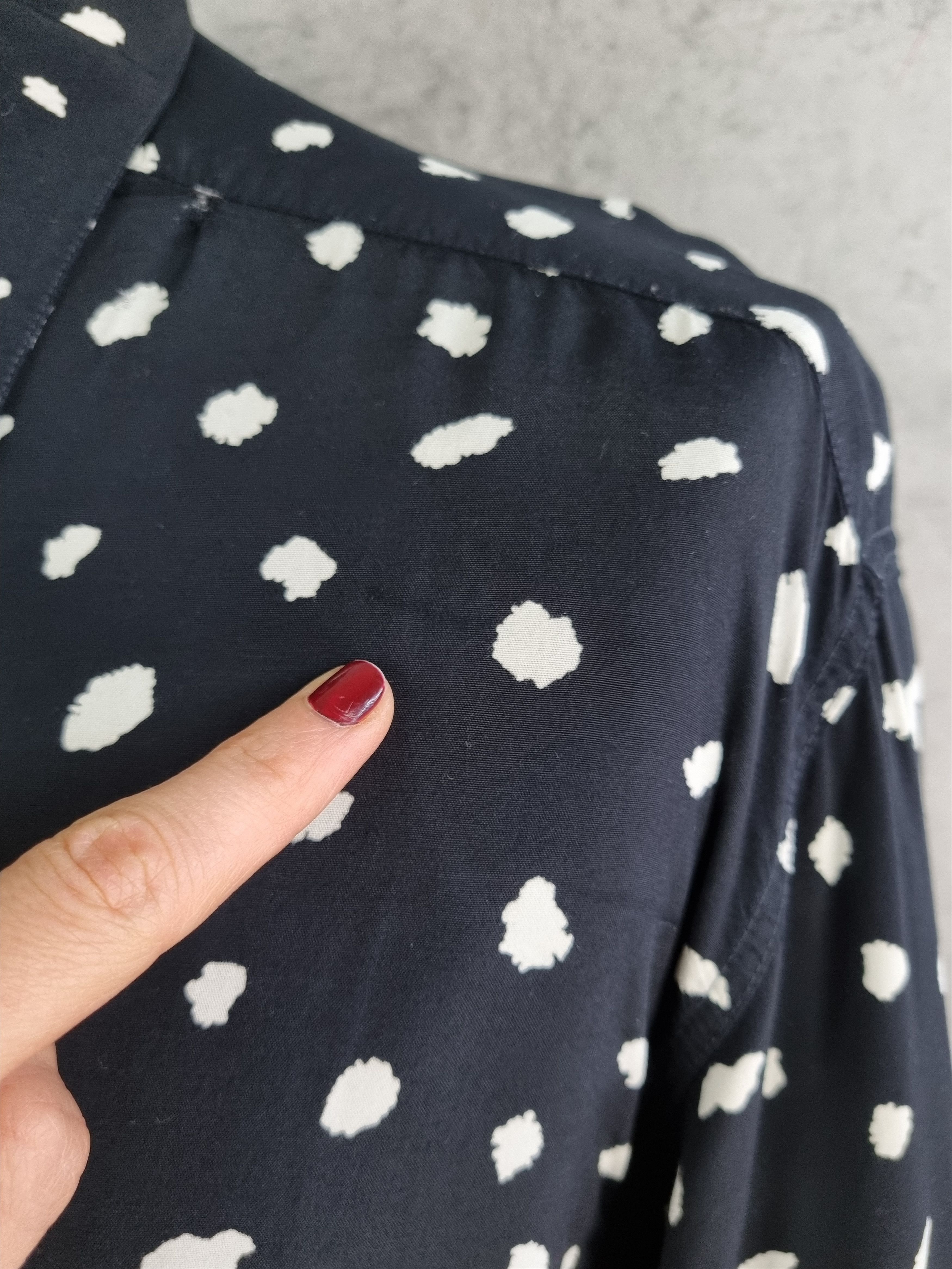 Other Rare STEFANEL Made in Italy Viscose Shirt dot design Size US L / EU 52-54 / 3 - 14 Thumbnail