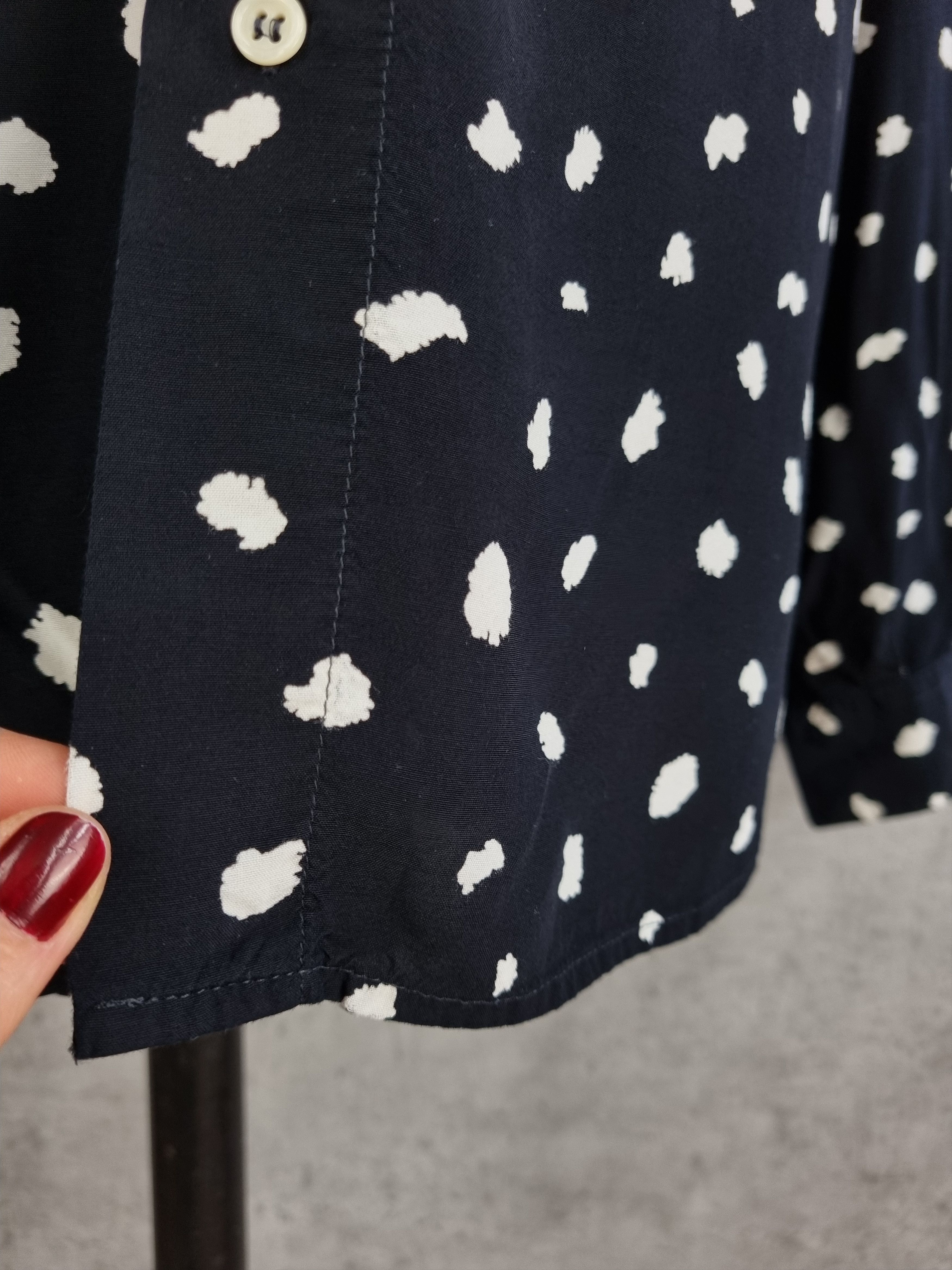 Other Rare STEFANEL Made in Italy Viscose Shirt dot design Size US L / EU 52-54 / 3 - 11 Thumbnail