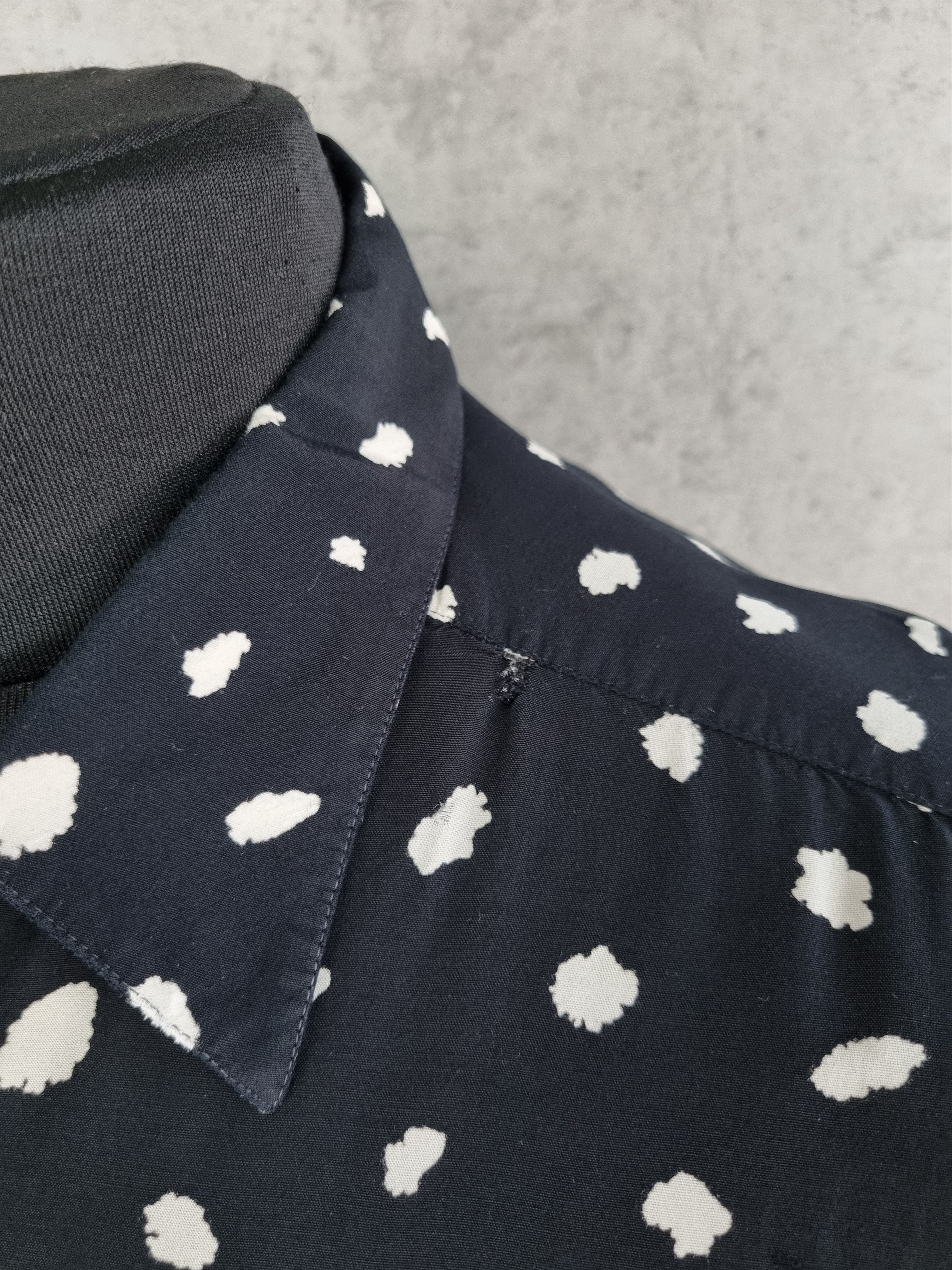 Other Rare STEFANEL Made in Italy Viscose Shirt dot design Size US L / EU 52-54 / 3 - 15 Thumbnail