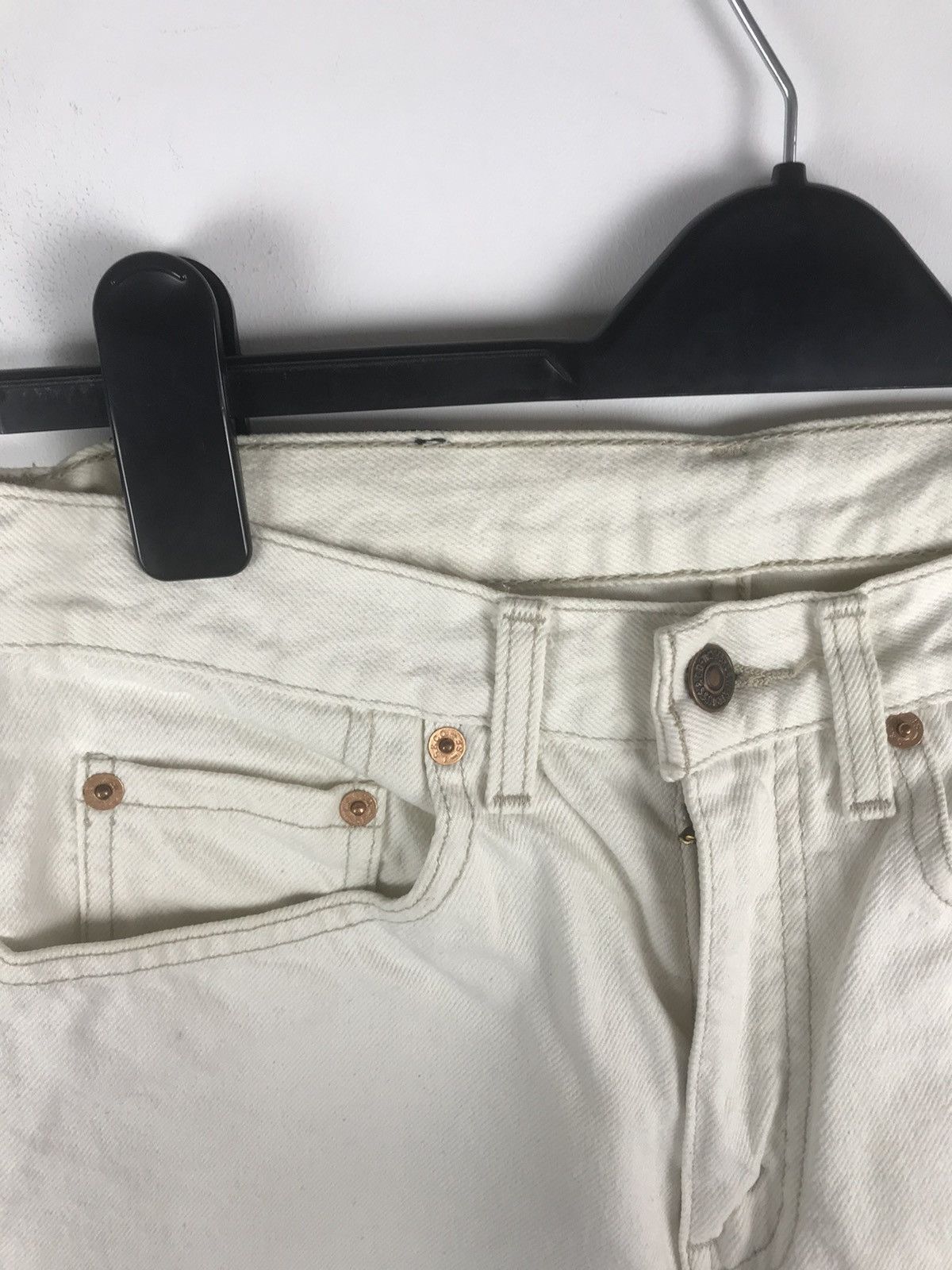Levi's Vintage Levi’s Denim Orange Tab Jeans 90s Size US 30 / EU 46 - 6 Thumbnail