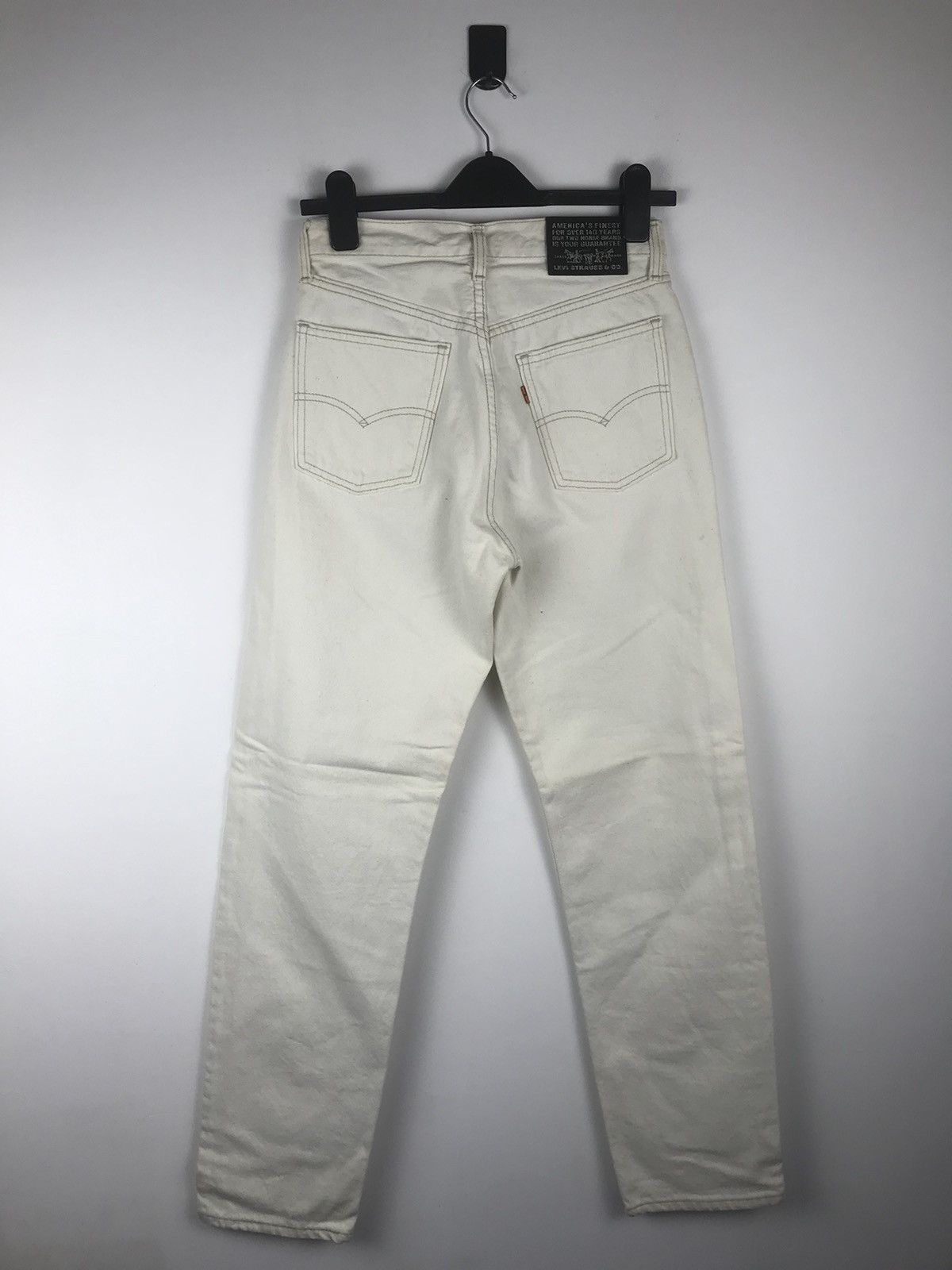Levi's Vintage Levi’s Denim Orange Tab Jeans 90s Size US 30 / EU 46 - 1 Thumbnail