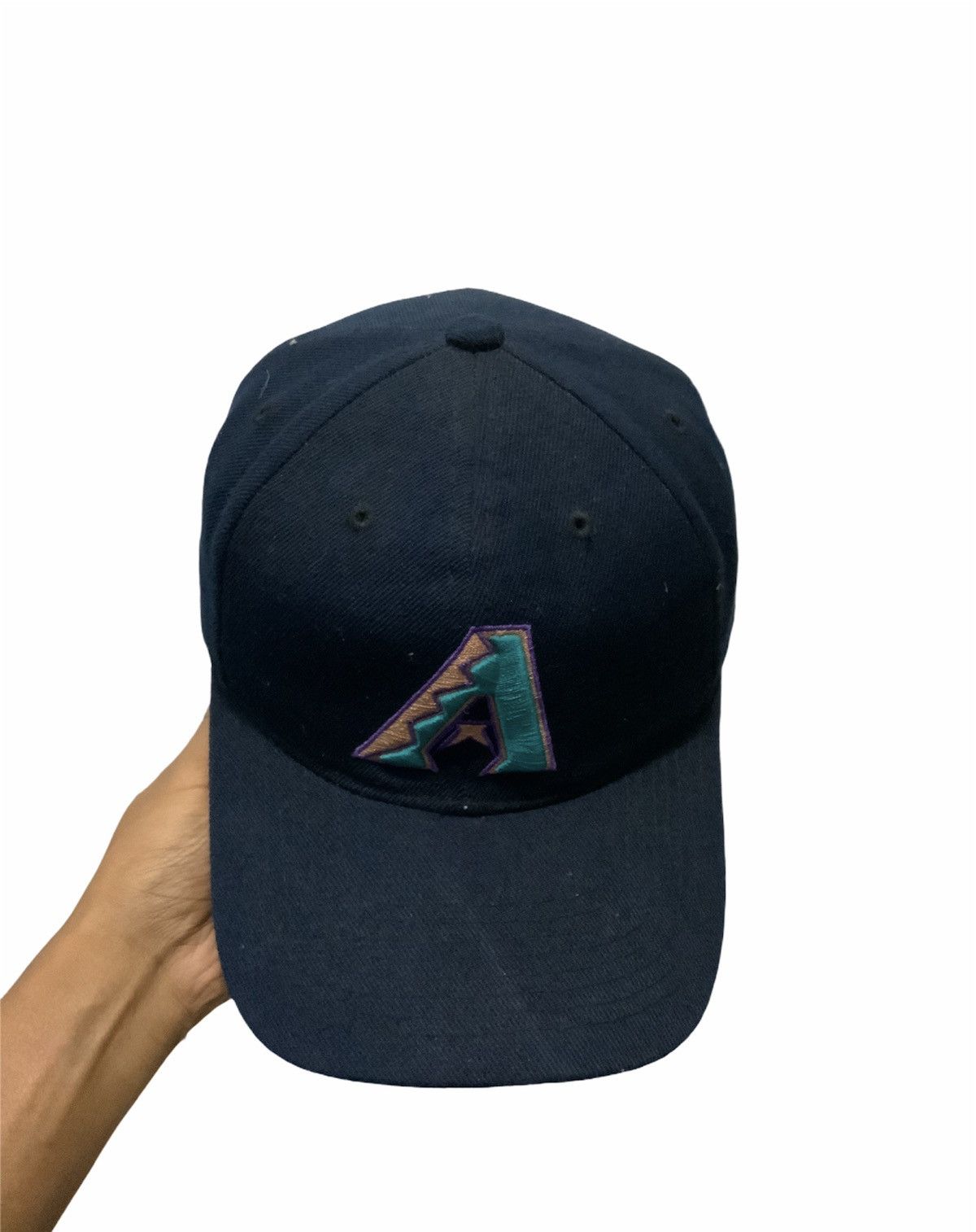 MLB Vintage Diamond Backs Korea Wool Acrylic Hat Size ONE SIZE - 6 Thumbnail