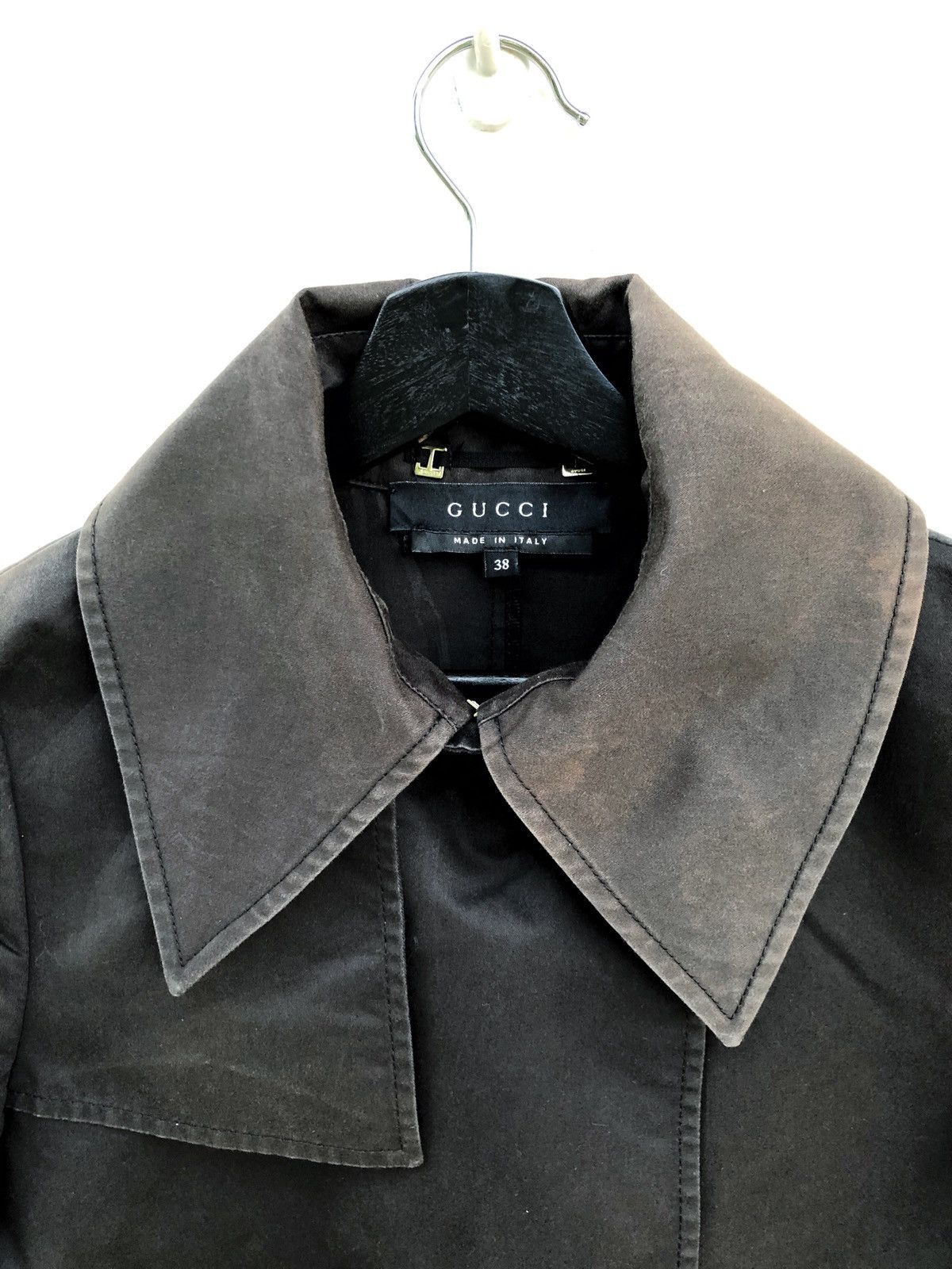 Gucci Gucci Black Distressed Jacket Size US S / EU 44-46 / 1 - 10 Thumbnail