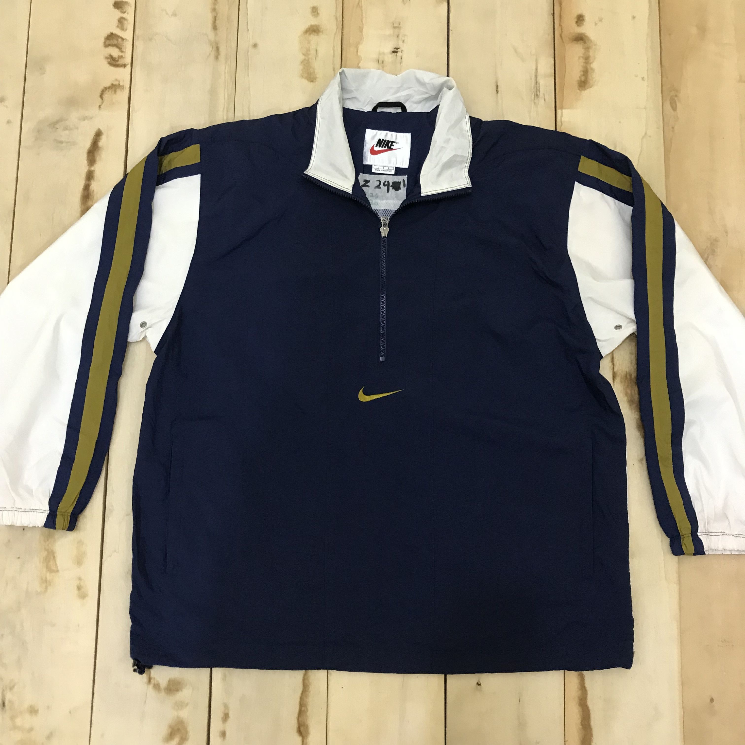 Vintage Z291 LOT 2 VTG 90s NIKE WINDBREAKER JACKET SPECIAL OFFER! Size US XL / EU 56 / 4 - 3 Thumbnail