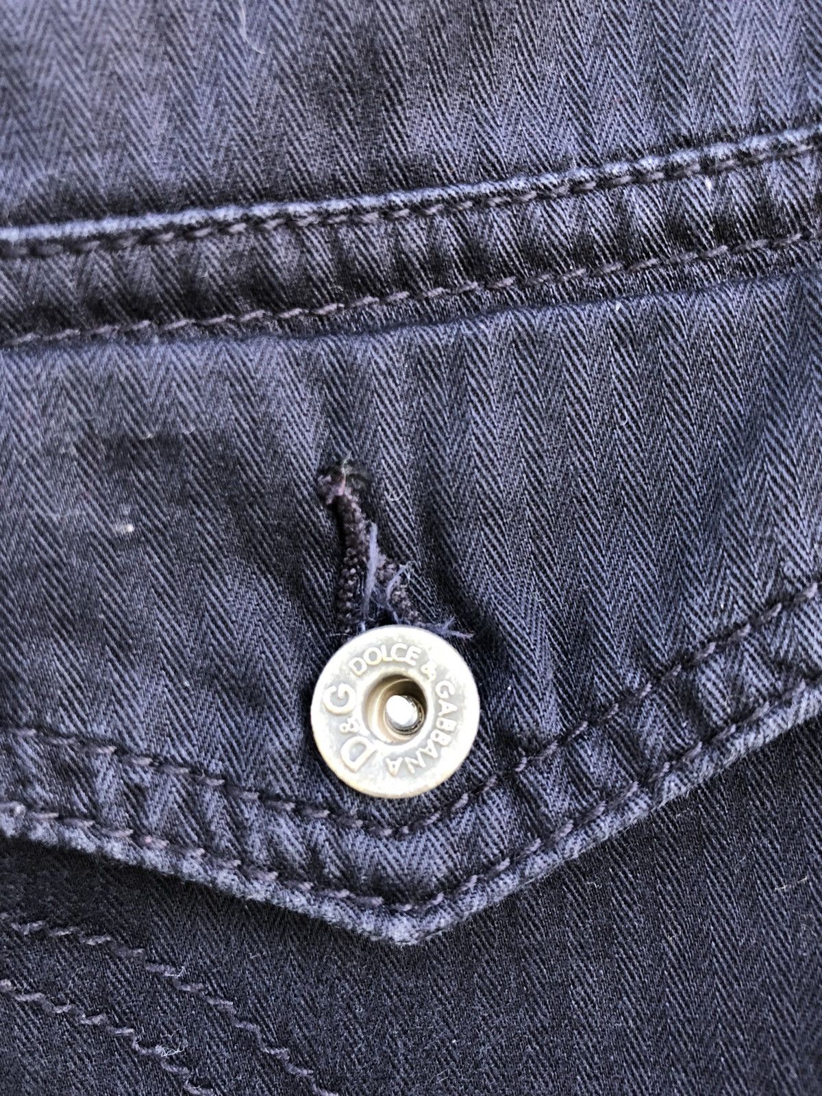 Dolce & Gabbana Authentic Dolce & Gabbana Zipper Pants Size US 30 / EU 46 - 7 Thumbnail