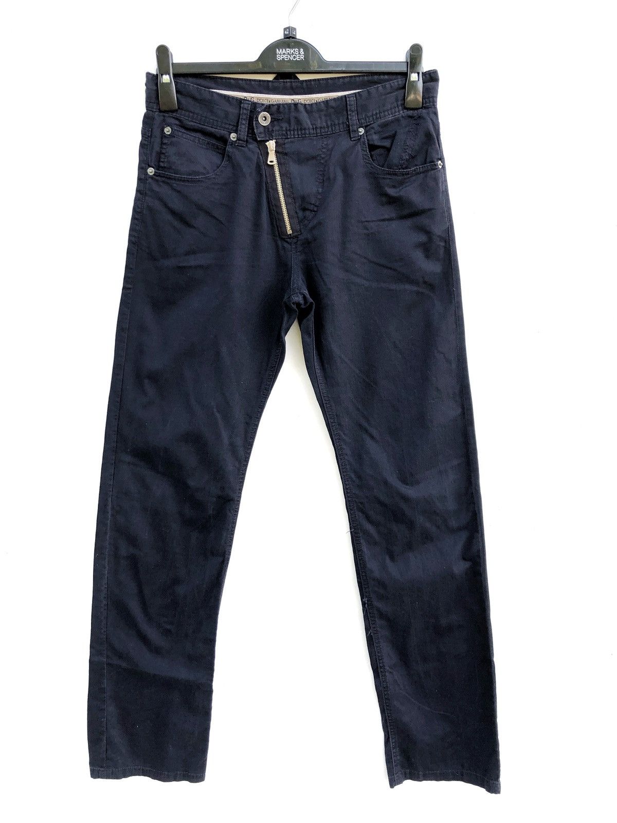 Dolce & Gabbana Authentic Dolce & Gabbana Zipper Pants Size US 30 / EU 46 - 1 Thumbnail