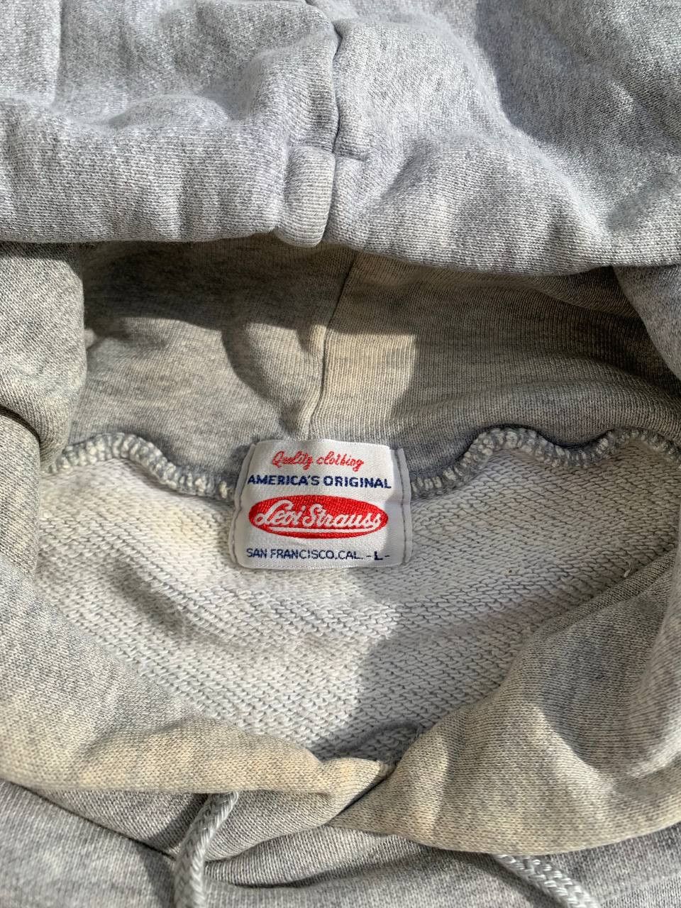 Levi's Vintage Levis Strauss Spellout Logo Hoodie Size US L / EU 52-54 / 3 - 5 Thumbnail