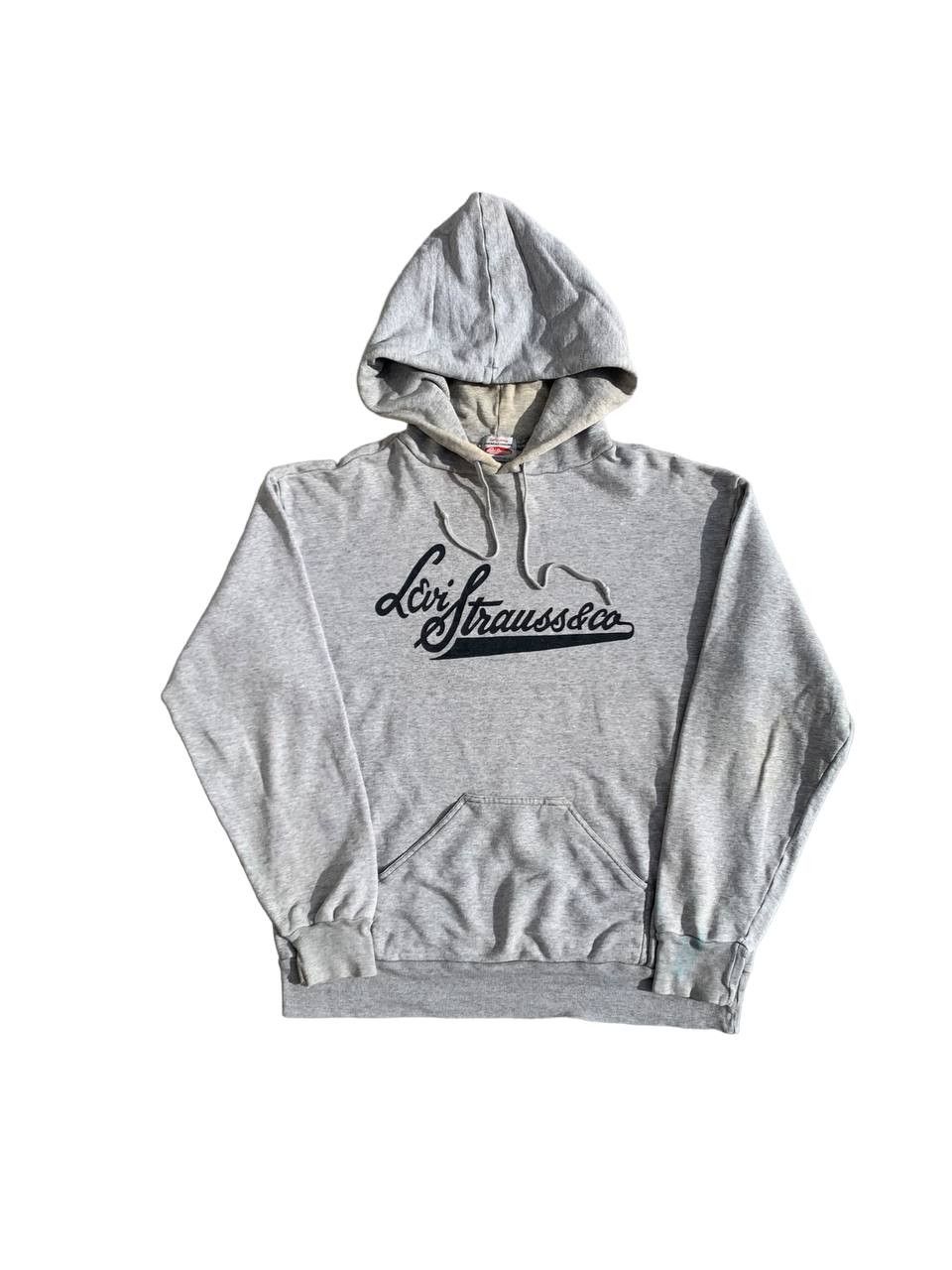 Levi's Vintage Levis Strauss Spellout Logo Hoodie Size US L / EU 52-54 / 3 - 1 Thumbnail