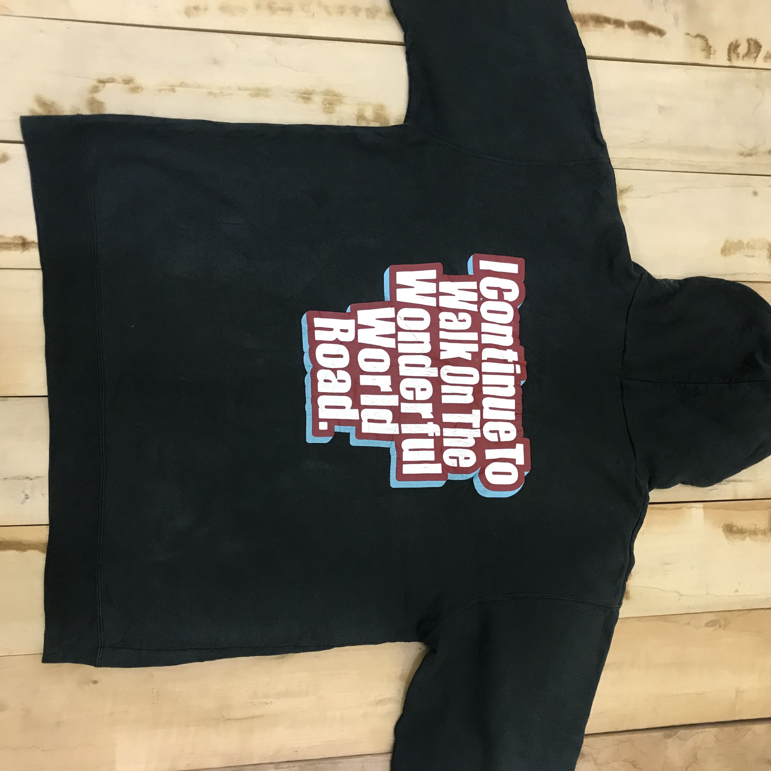 Union LA Z294 SUN FADED! 76 LUBRICANTS UNION POEM HOODIE JACKET Size US XL / EU 56 / 4 - 2 Thumbnail