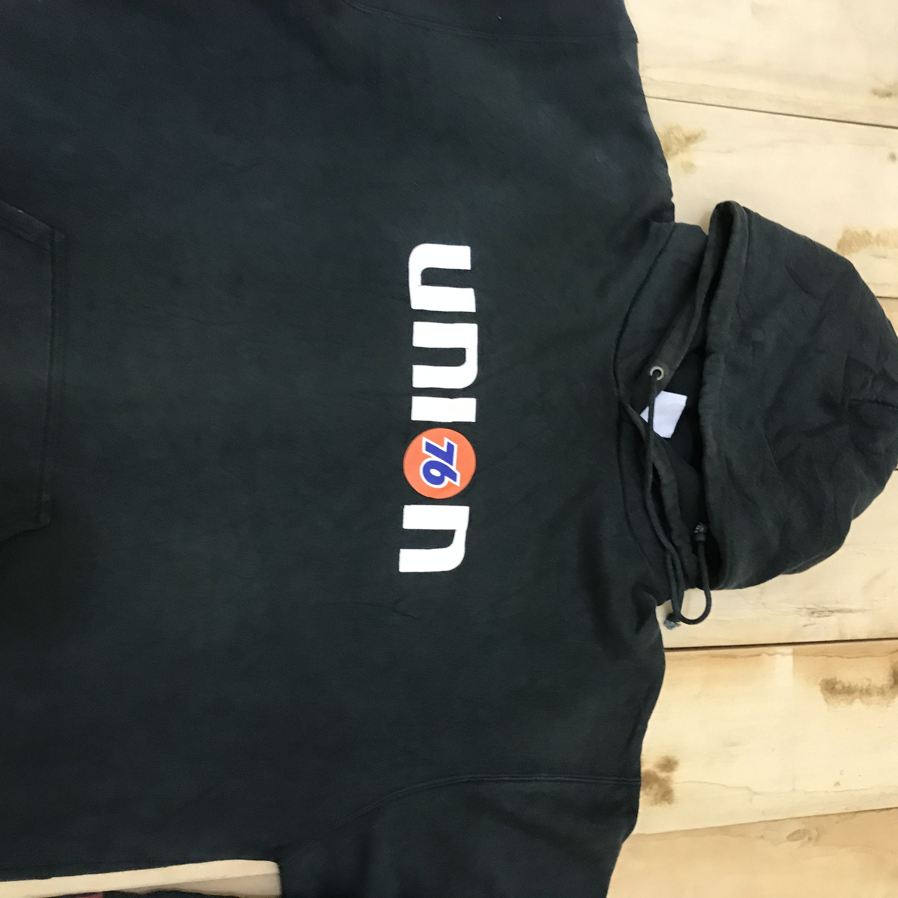 Union LA Z294 SUN FADED! 76 LUBRICANTS UNION POEM HOODIE JACKET Size US XL / EU 56 / 4 - 6 Thumbnail