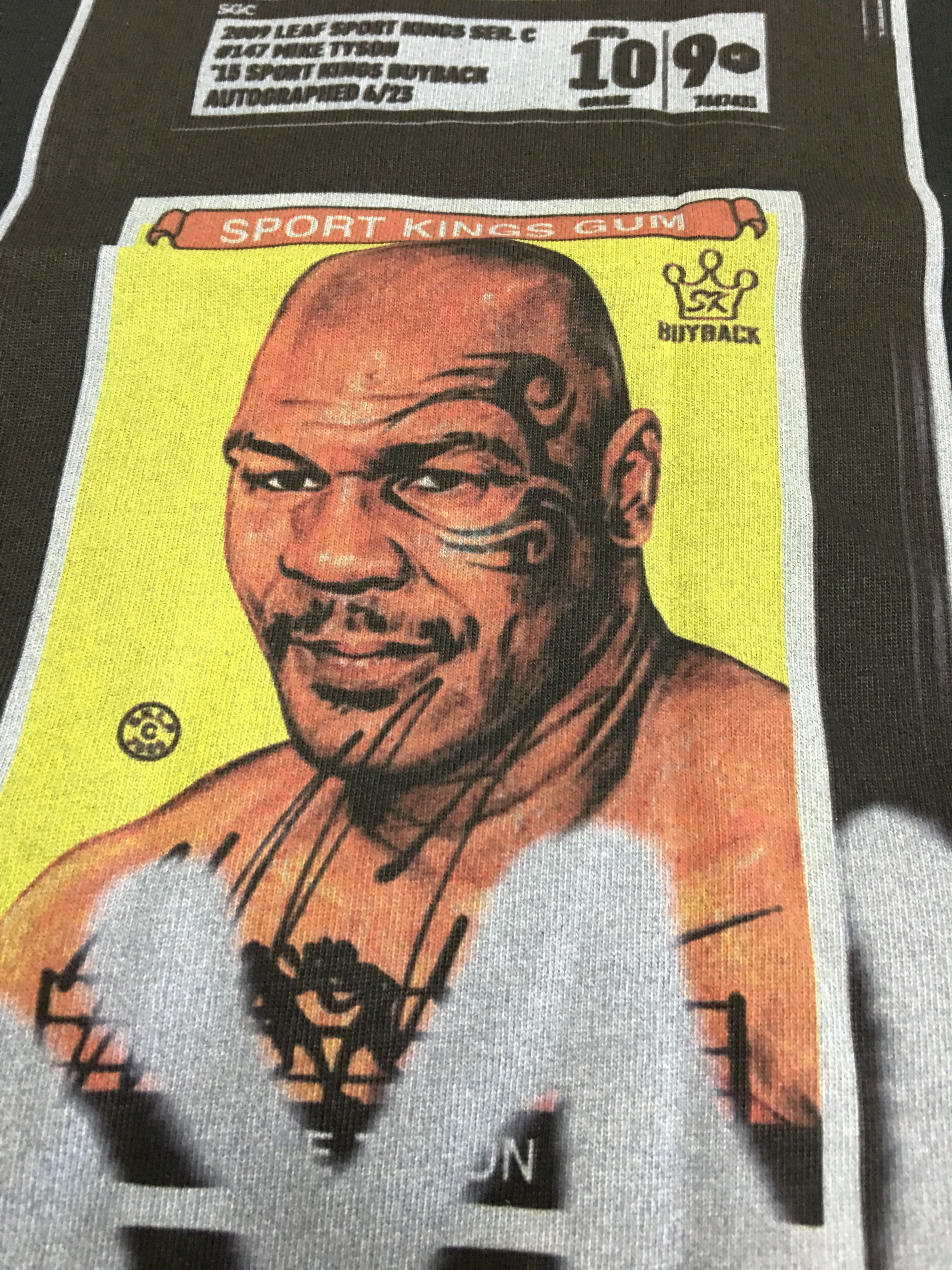 Rap Tees Forgotten Youths Mike Tyson Kid Dynamite T-shirt Black Large Size US L / EU 52-54 / 3 - 8 Thumbnail