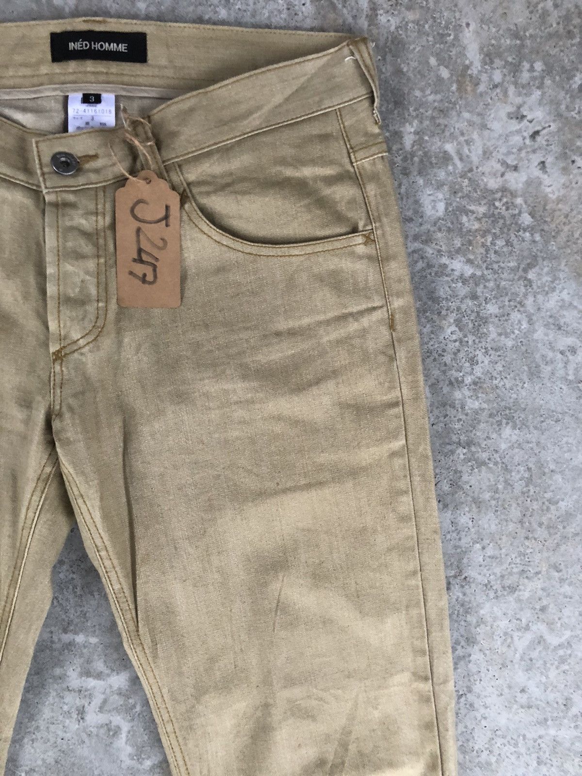 Yohji Yamamoto Ined Homme Jeans Yohji Yamamoto Jeans Size US 33 - 5 Thumbnail
