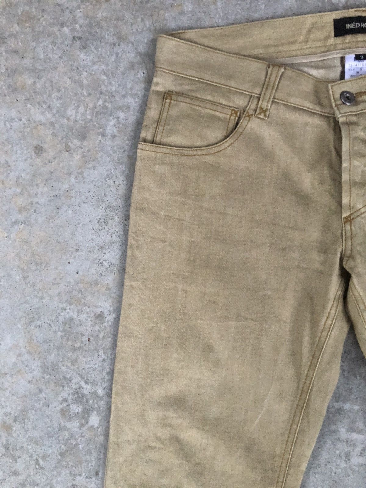 Yohji Yamamoto Ined Homme Jeans Yohji Yamamoto Jeans Size US 33 - 4 Thumbnail