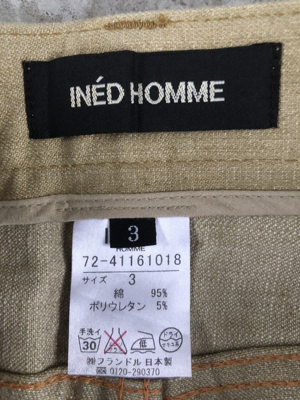 Yohji Yamamoto Ined Homme Jeans Yohji Yamamoto Jeans Size US 33 - 13 Thumbnail