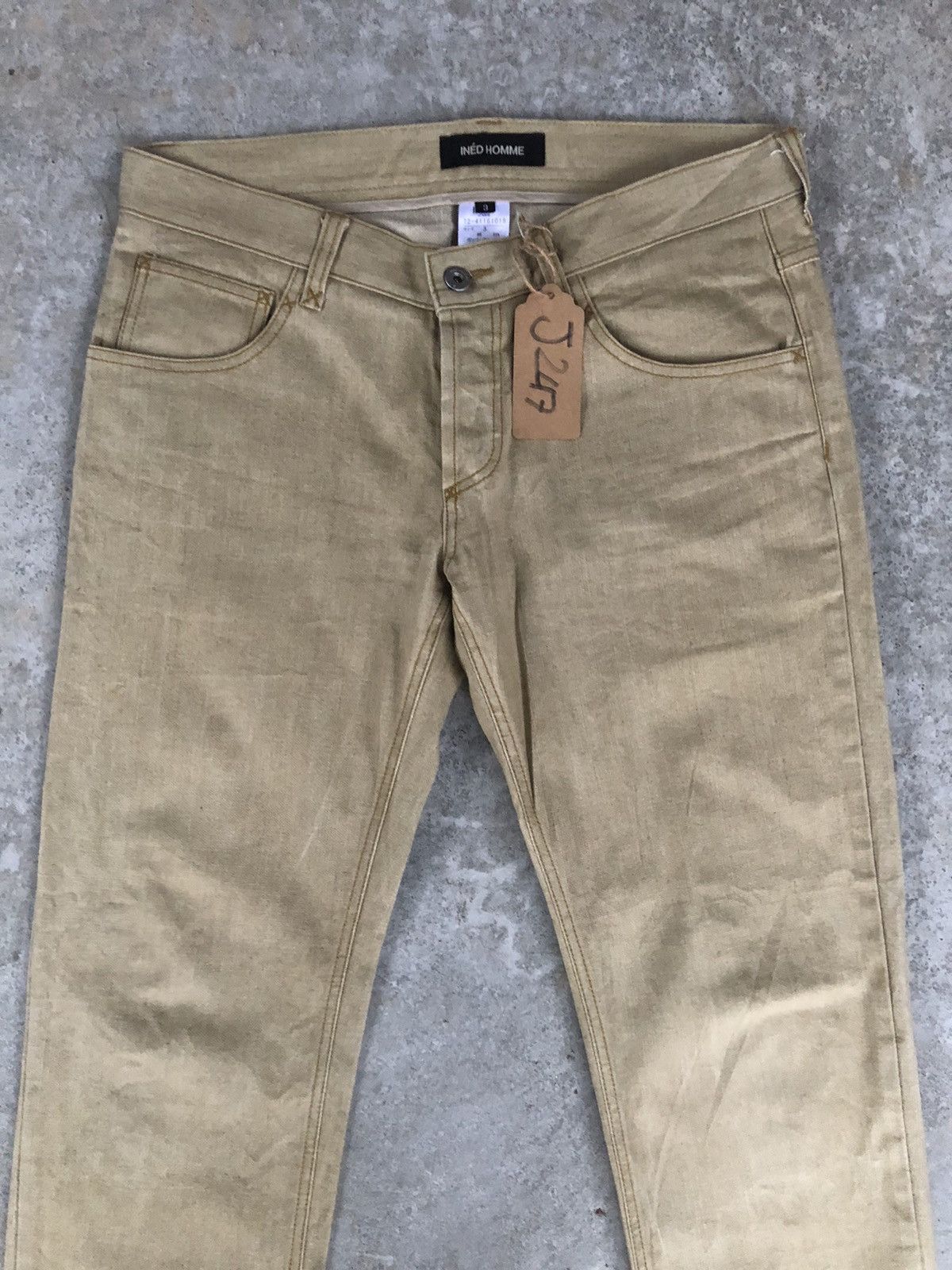 Yohji Yamamoto Ined Homme Jeans Yohji Yamamoto Jeans Size US 33 - 3 Thumbnail
