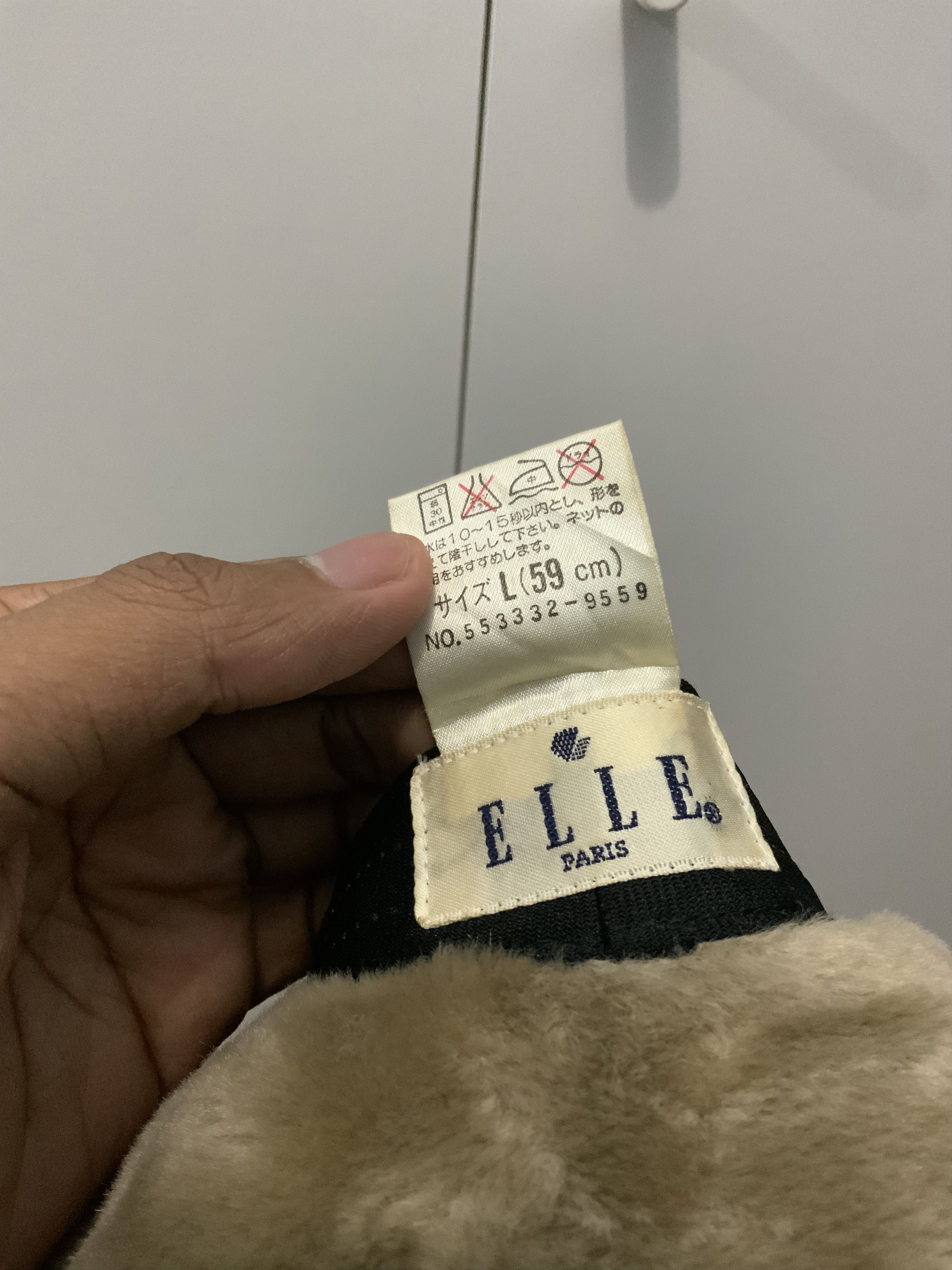 Japanese Brand Vintage Elle Paris Faux Fur Bucket Hat cap Size ONE SIZE - 14 Thumbnail