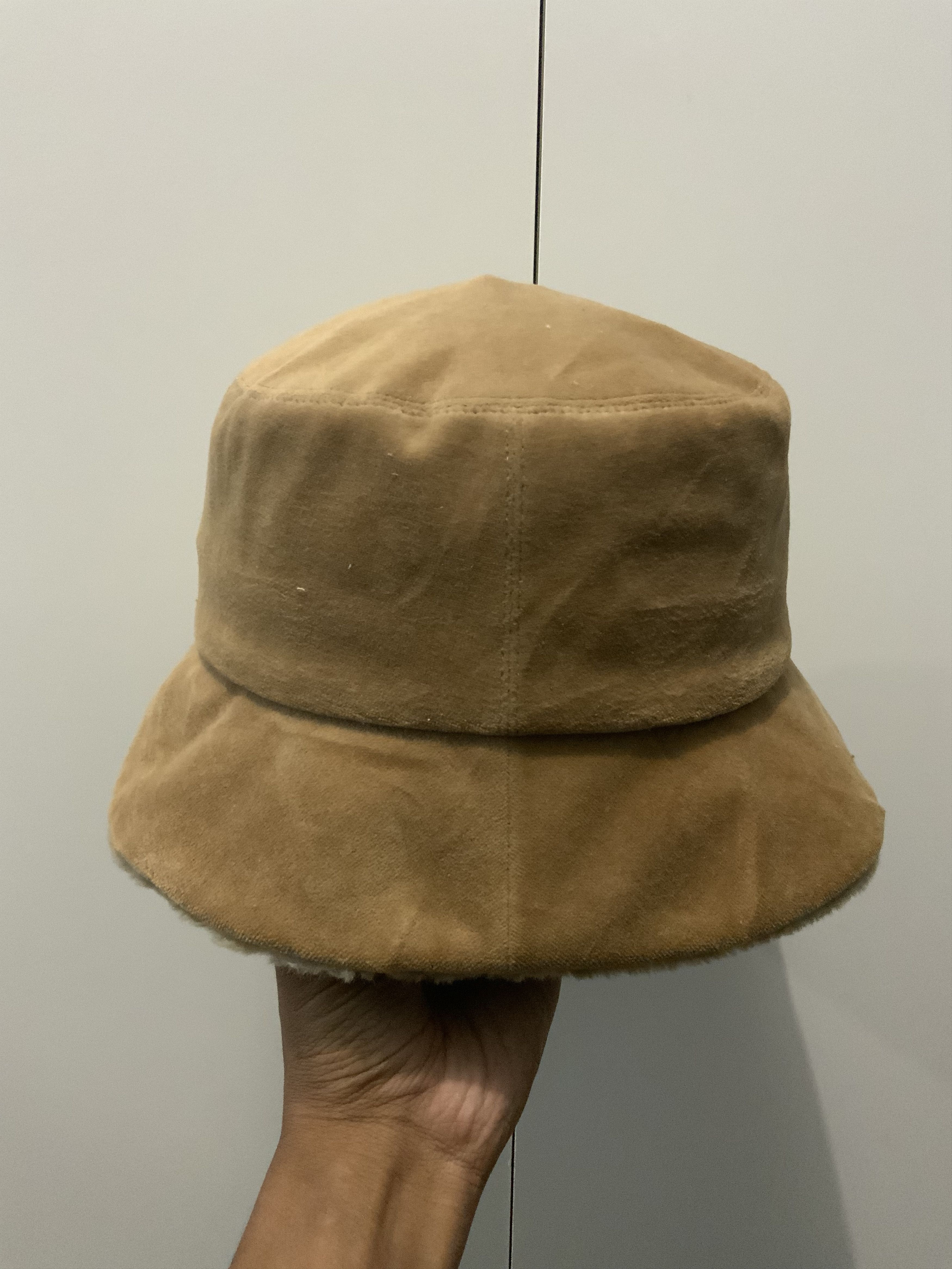 Japanese Brand Vintage Elle Paris Faux Fur Bucket Hat cap Size ONE SIZE - 5 Thumbnail