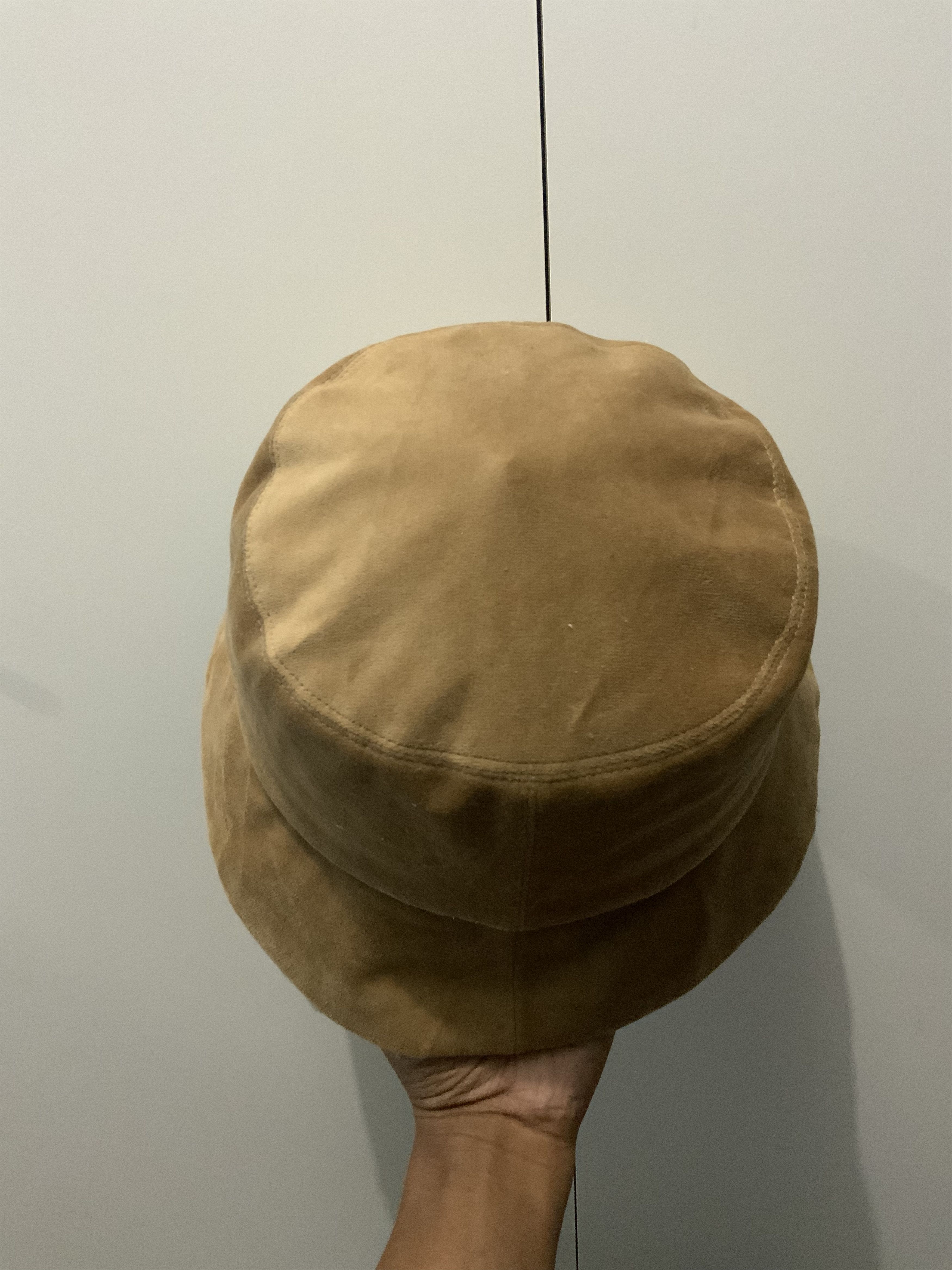Japanese Brand Vintage Elle Paris Faux Fur Bucket Hat cap Size ONE SIZE - 6 Thumbnail