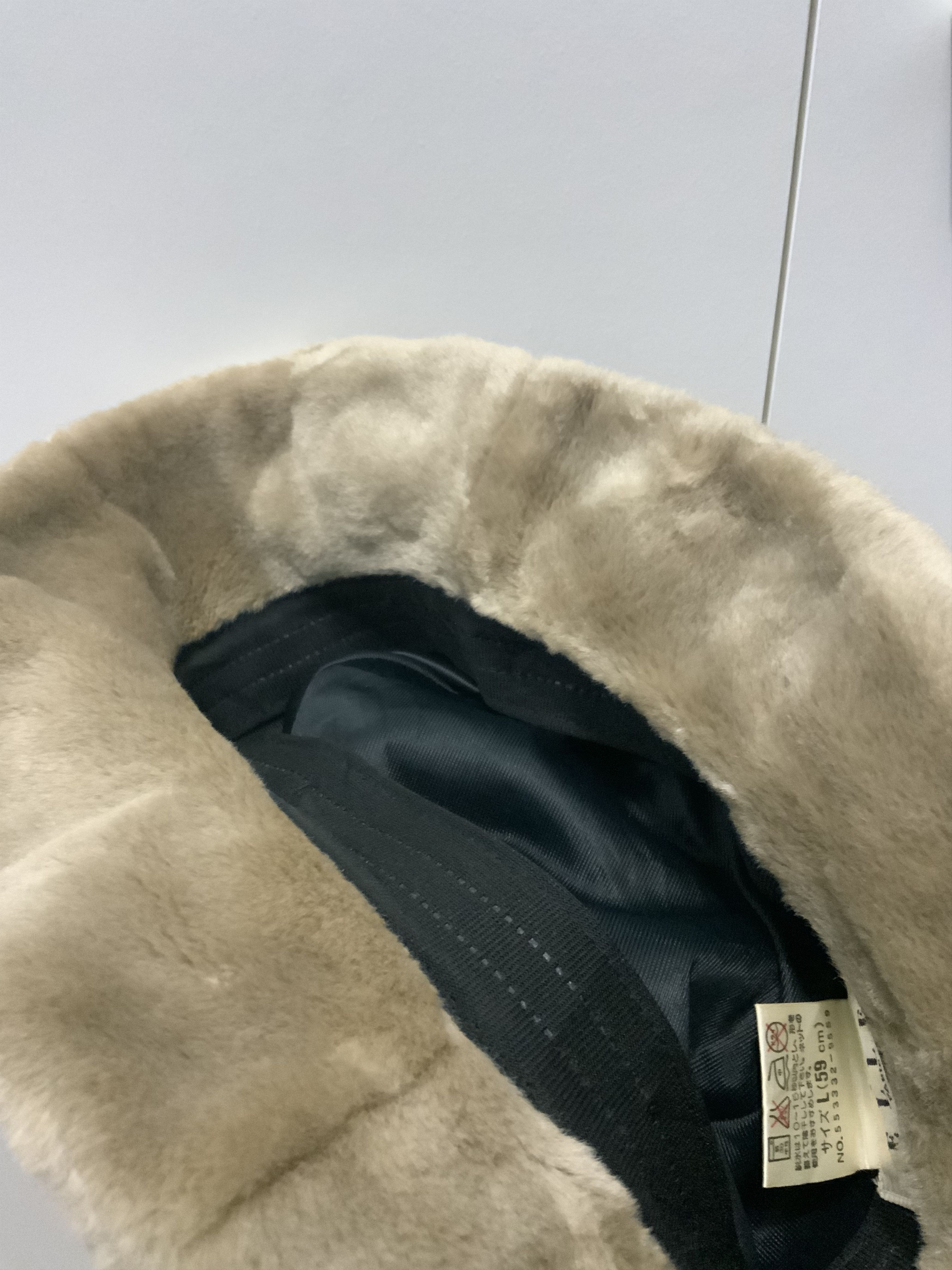 Japanese Brand Vintage Elle Paris Faux Fur Bucket Hat cap Size ONE SIZE - 13 Thumbnail