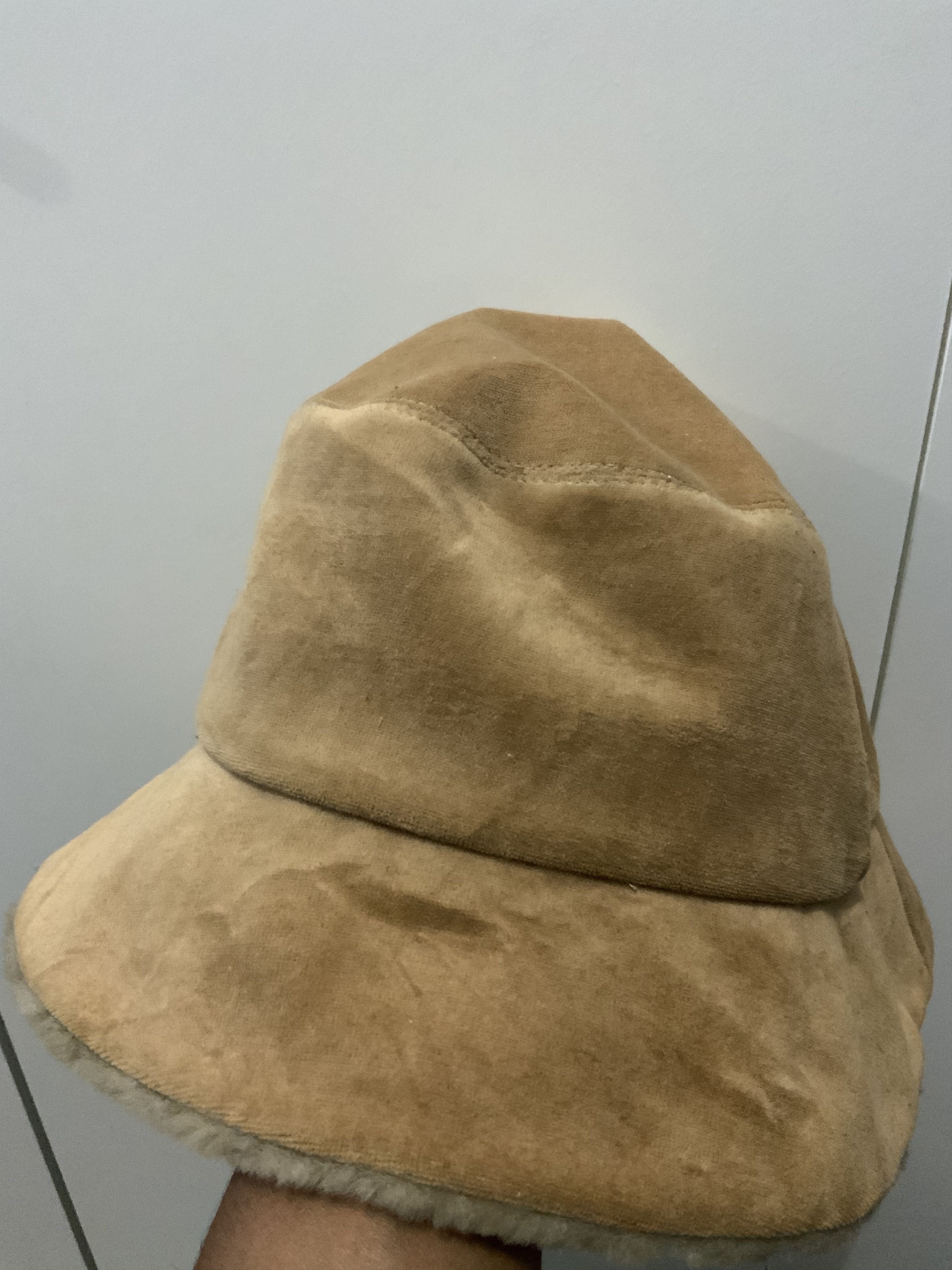 Japanese Brand Vintage Elle Paris Faux Fur Bucket Hat cap Size ONE SIZE - 10 Thumbnail