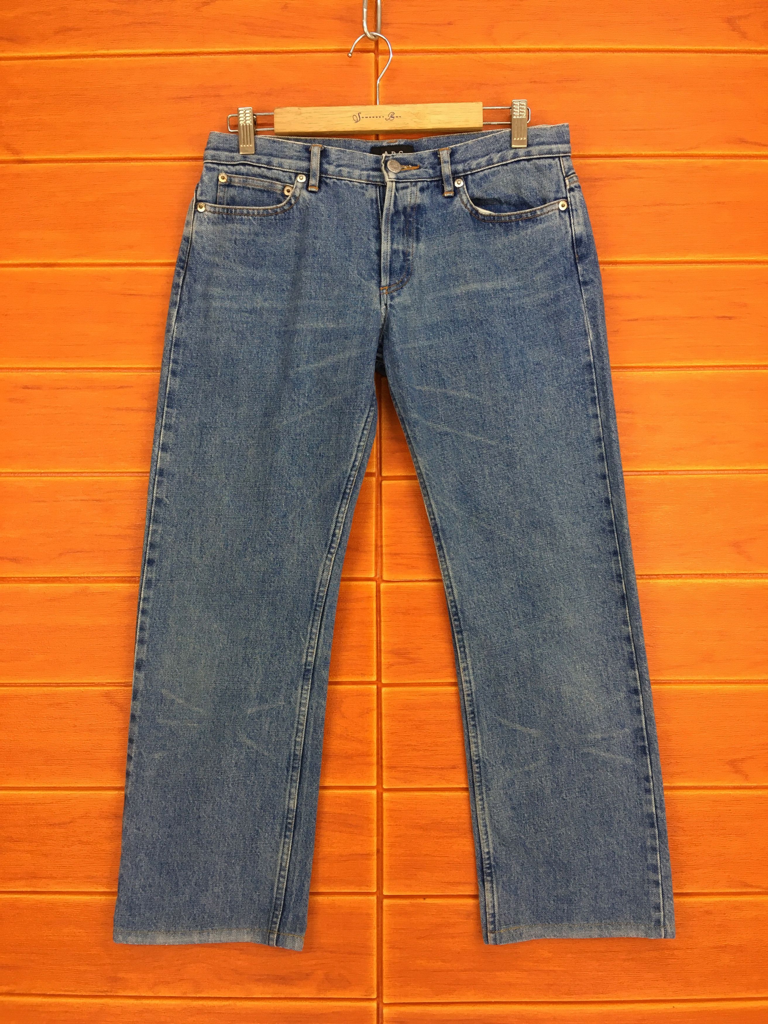 A.P.C. A.P.C Rue De Fluerus Paris Cropped Denim Jeans Size US 29 - 2 Thumbnail