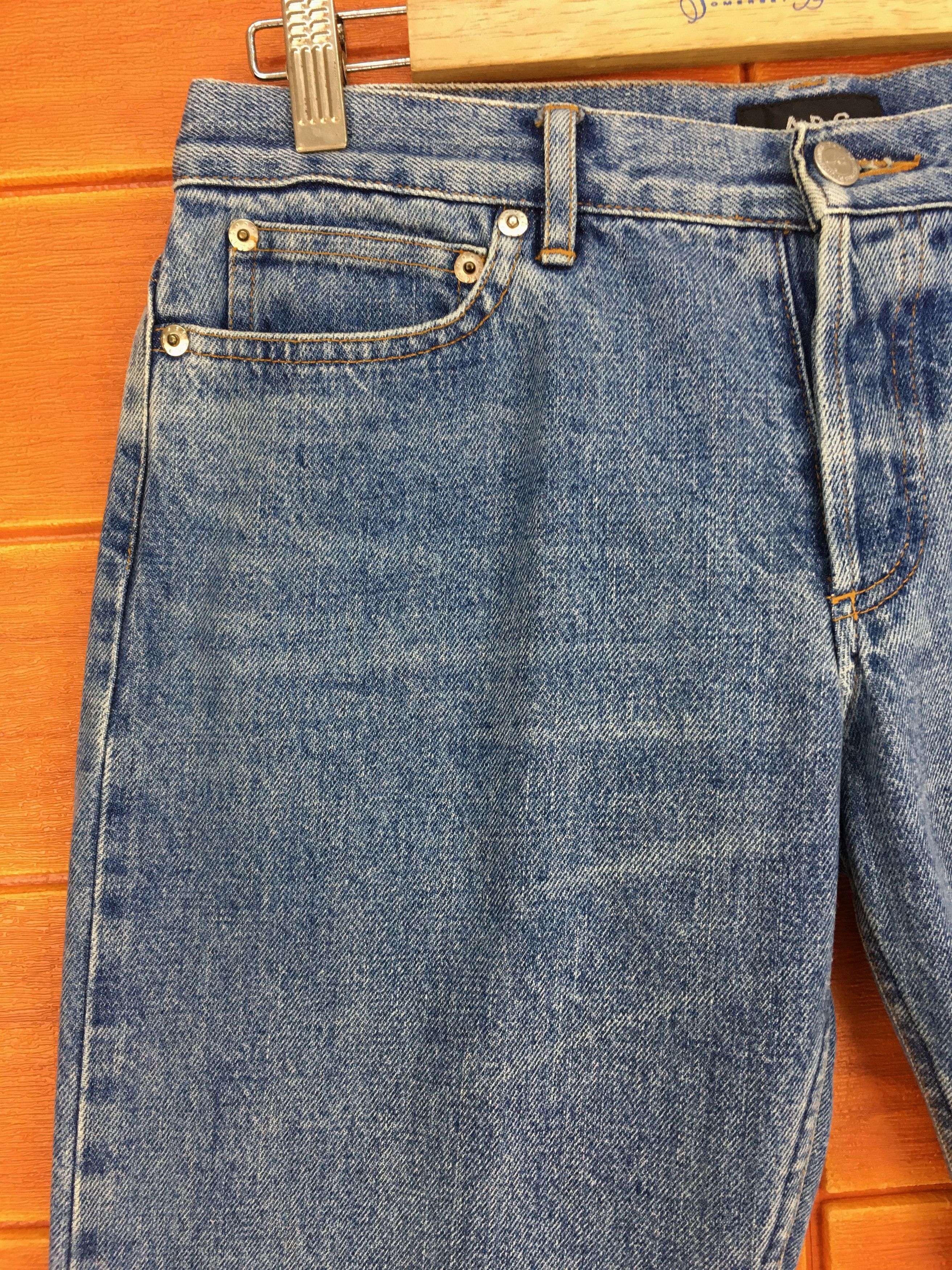 A.P.C. A.P.C Rue De Fluerus Paris Cropped Denim Jeans Size US 29 - 4 Thumbnail