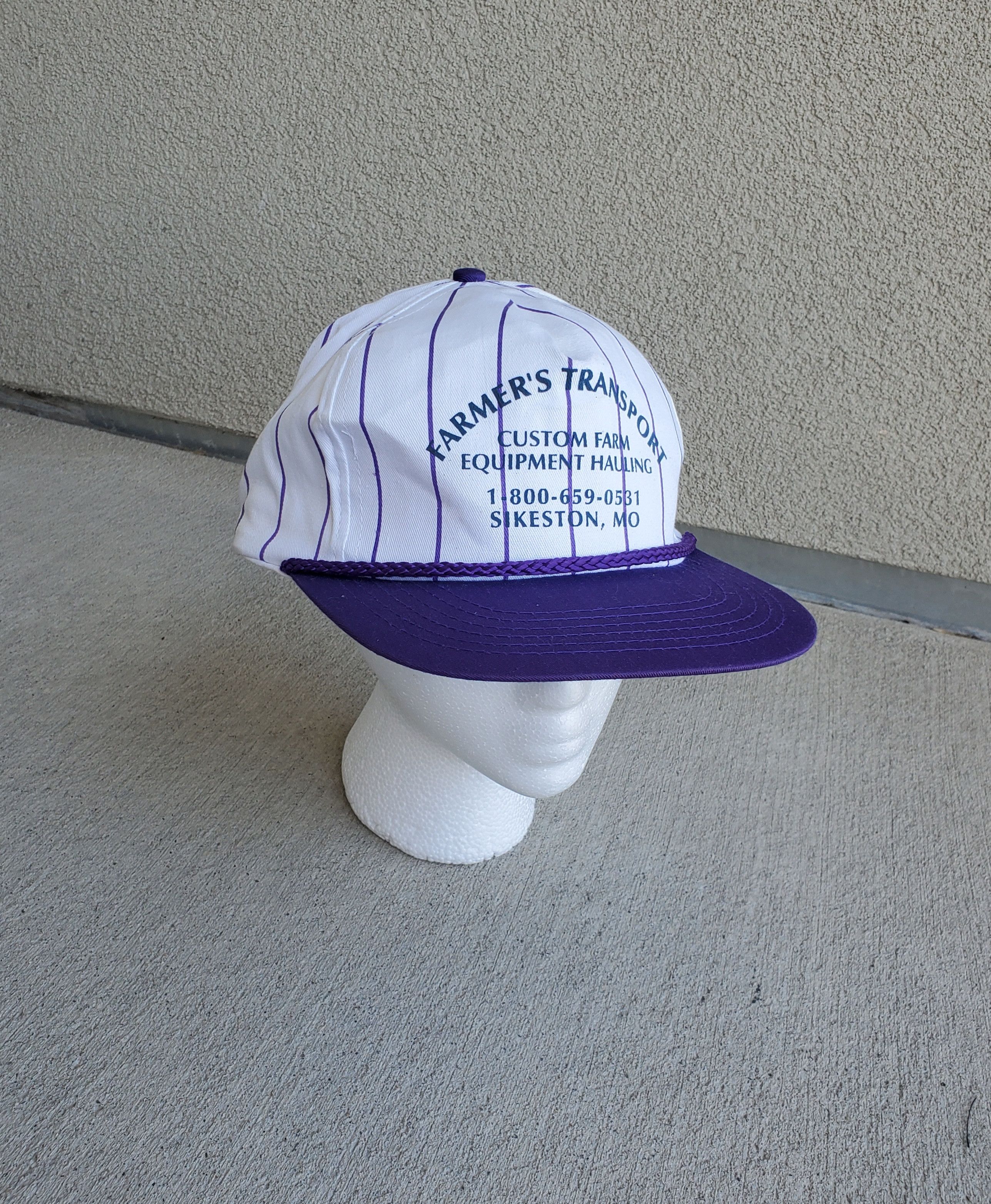 Vintage Vintage Farm Equipment Snapback Size ONE SIZE - 1 Thumbnail