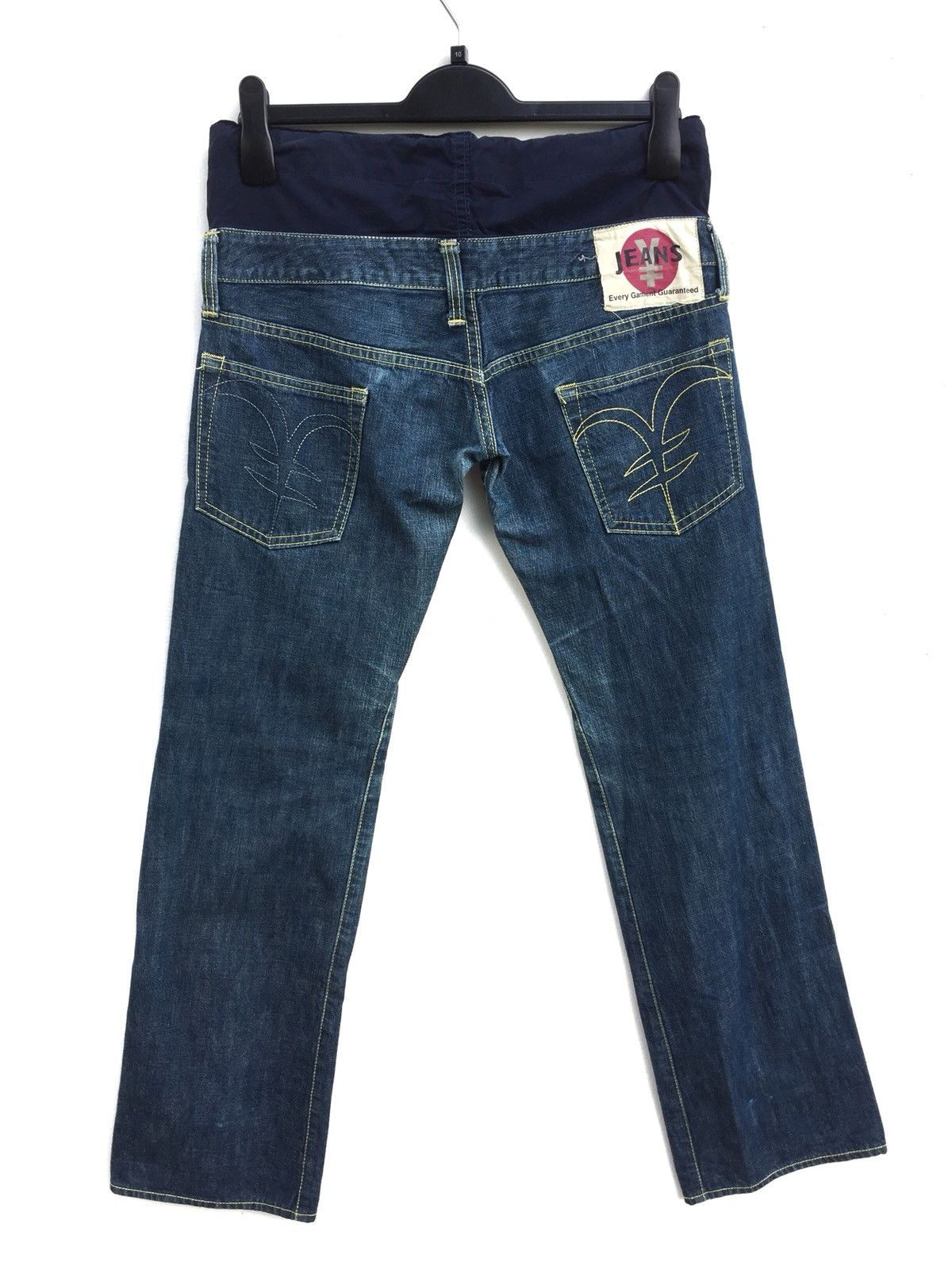 Hysteric Glamour × If Six Was Nine × Number (N)ine Japan Brand Yen Jeans Double Waist Drawstring Size US 28 / EU 44 - 2 Thumbnail