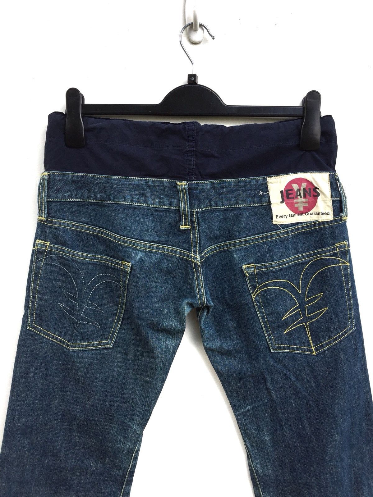 Hysteric Glamour × If Six Was Nine × Number (N)ine Japan Brand Yen Jeans Double Waist Drawstring Size US 28 / EU 44 - 6 Thumbnail