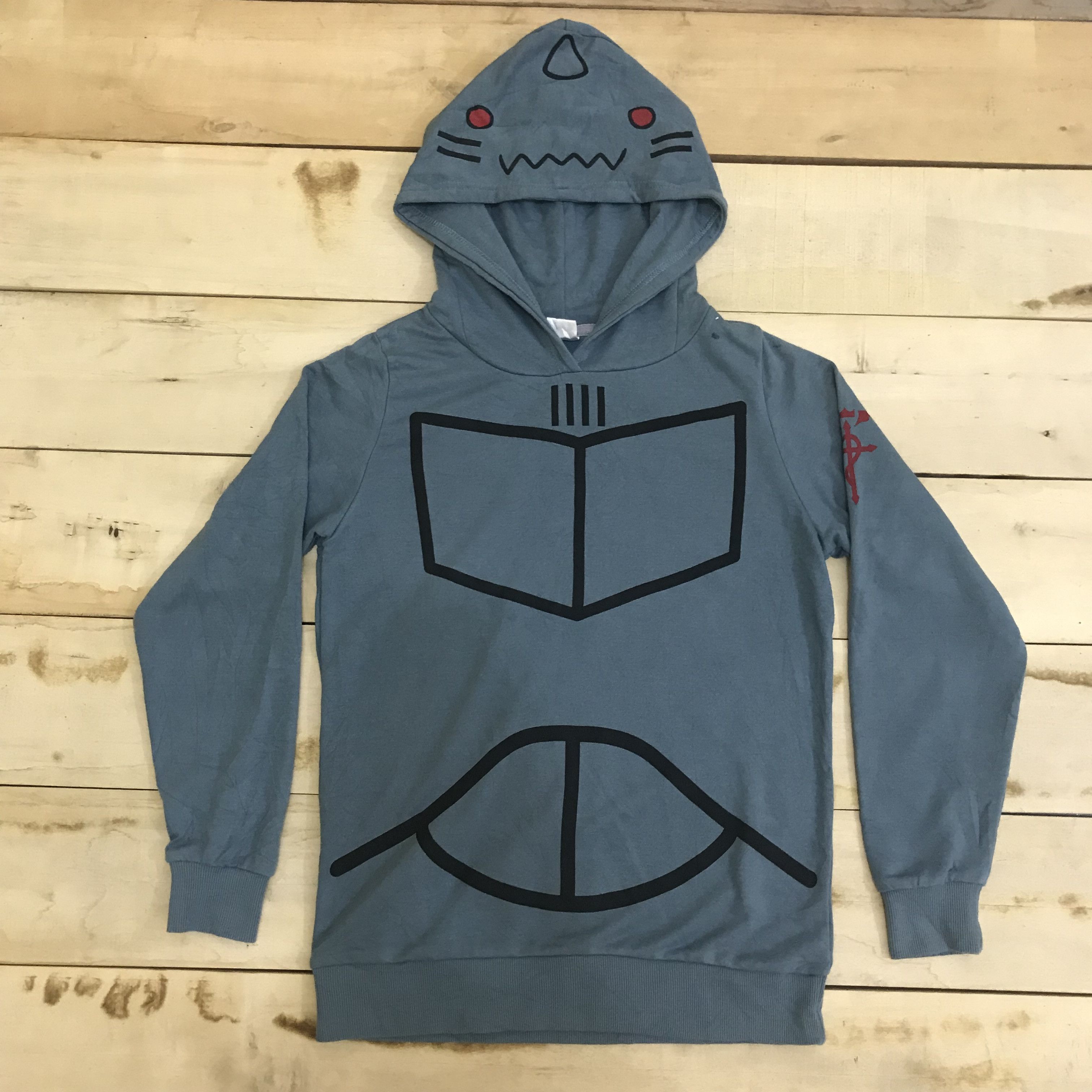 Cartoon Network × Japanese Brand Z310 FULLMETAL ALCHEMIST ALFONSO JAPAN ANIME HOODIE Size US M / EU 48-50 / 2 - 1 Thumbnail