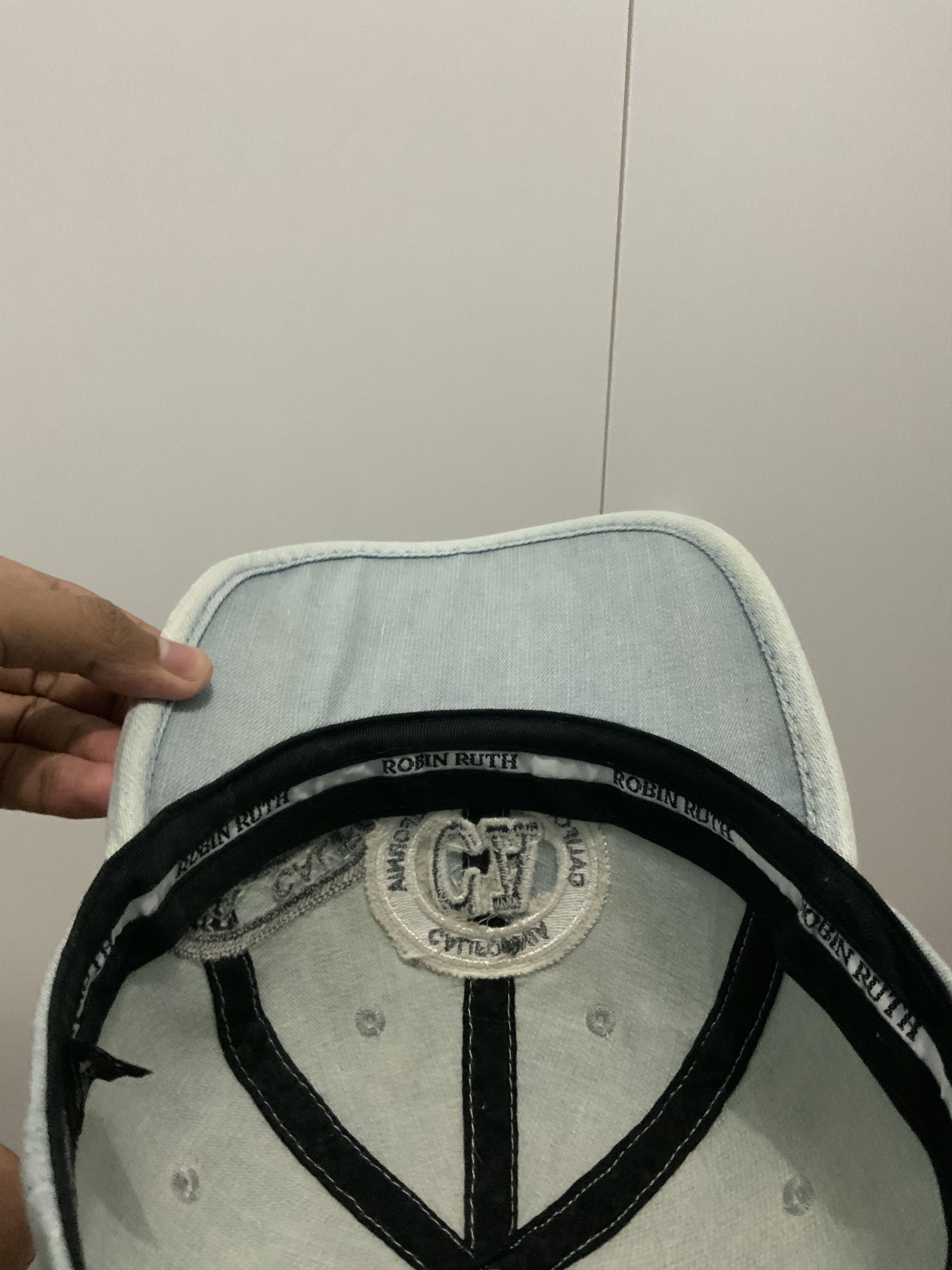 If Six Was Nine Robin Ruth California Denim Hat Size ONE SIZE - 9 Thumbnail
