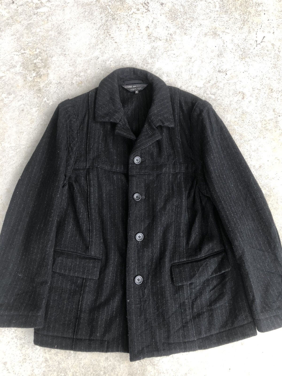 Comme des Garcons COMME des GARCONS HOMME PLUS Wool Jacket Size US M / EU 48-50 / 2 - 2 Thumbnail