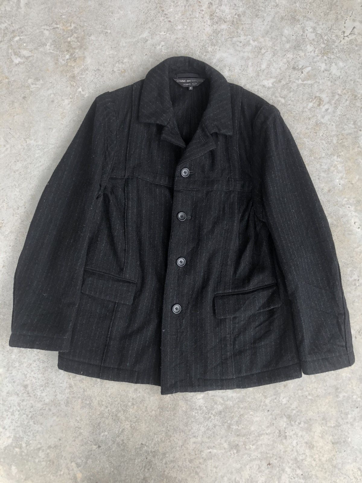 Comme des Garcons COMME des GARCONS HOMME PLUS Wool Jacket Size US M / EU 48-50 / 2 - 1 Thumbnail