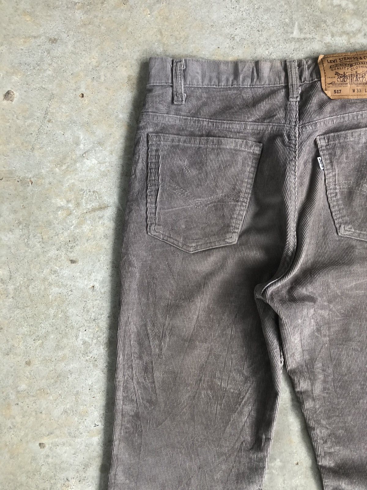 If Six Was Nine Vintage 90’s Levi’s Flared Jeans Corduroy Pants 517 Size US 32 / EU 48 - 7 Thumbnail
