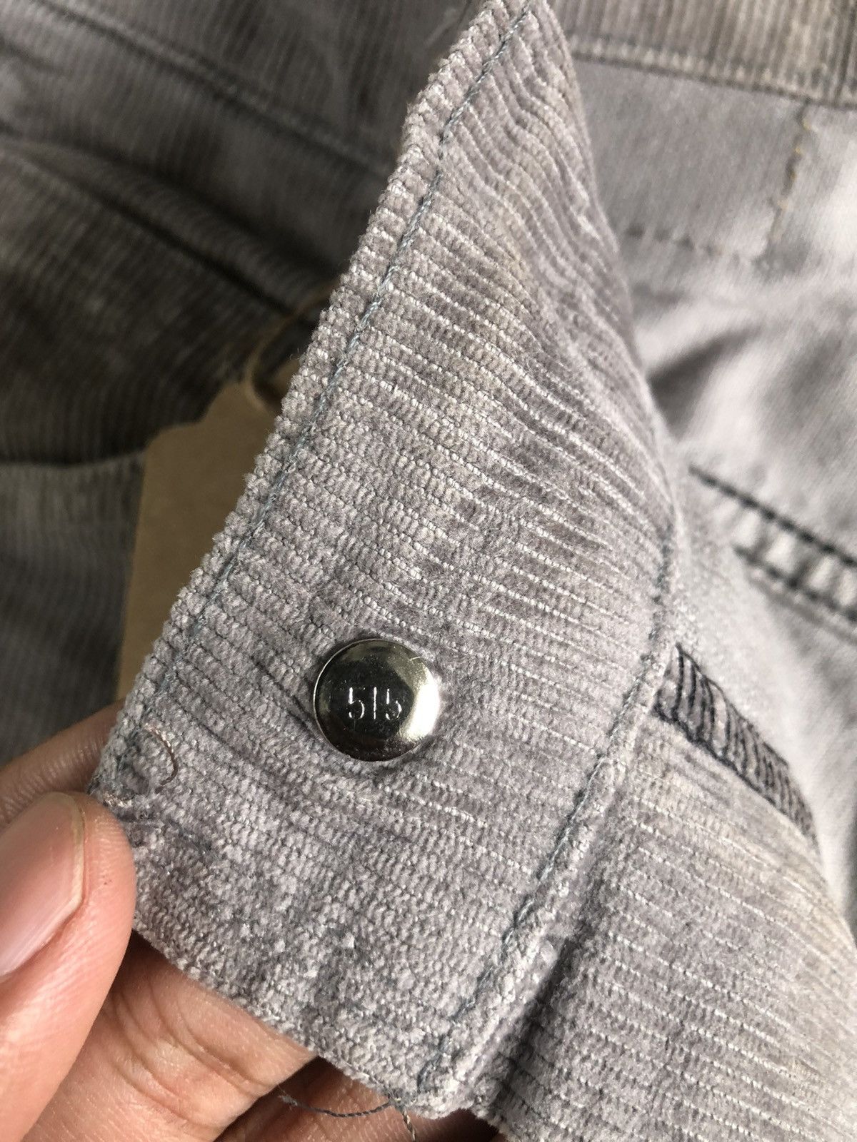 If Six Was Nine Vintage 90’s Levi’s Flared Jeans Corduroy Pants 517 Size US 32 / EU 48 - 11 Thumbnail