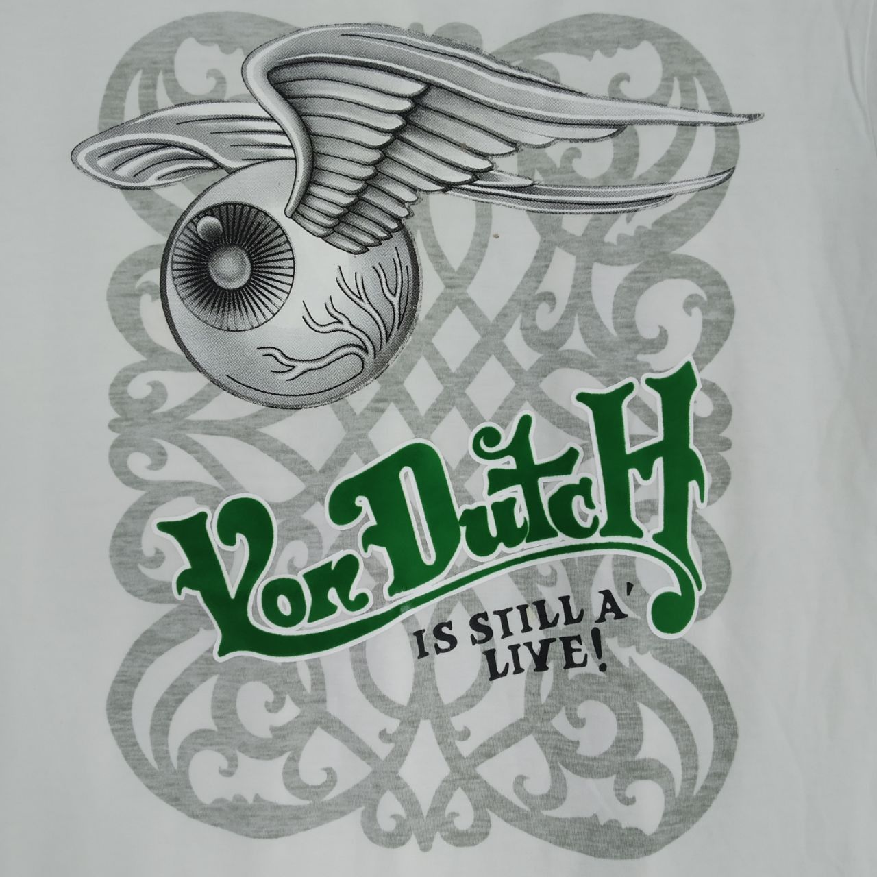 Vintage Von Dutch Apparel Big Printed Fashion T-shirt Size US M / EU 48-50 / 2 - 6 Thumbnail