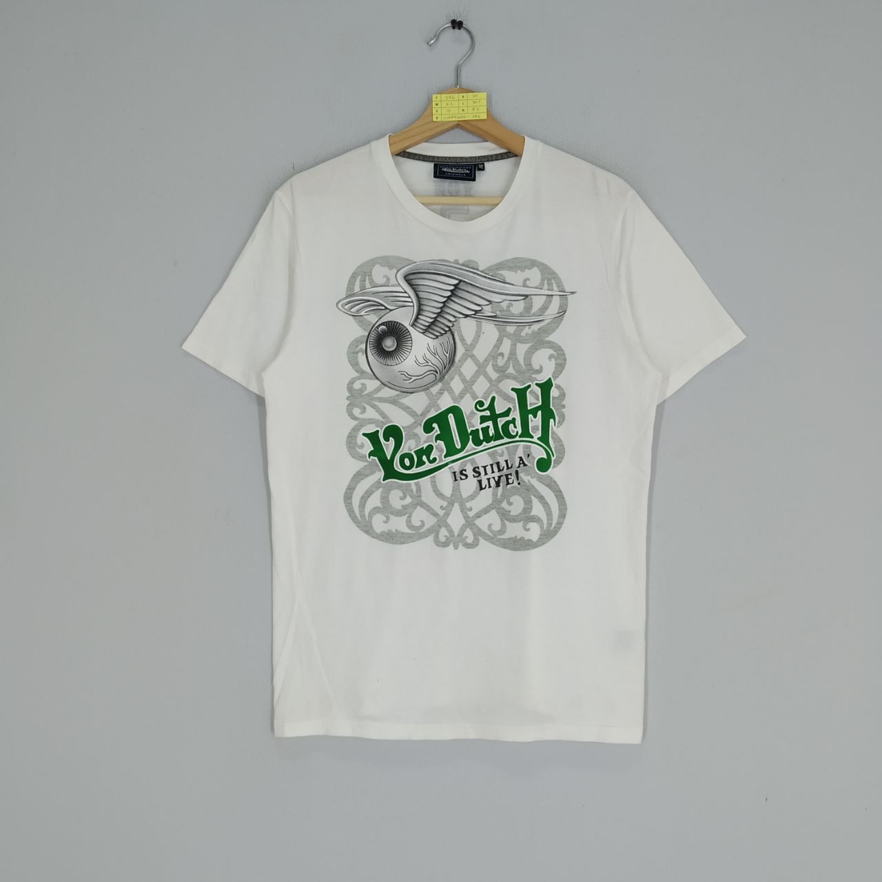 Vintage Von Dutch Apparel Big Printed Fashion T-shirt Size US M / EU 48-50 / 2 - 1 Thumbnail