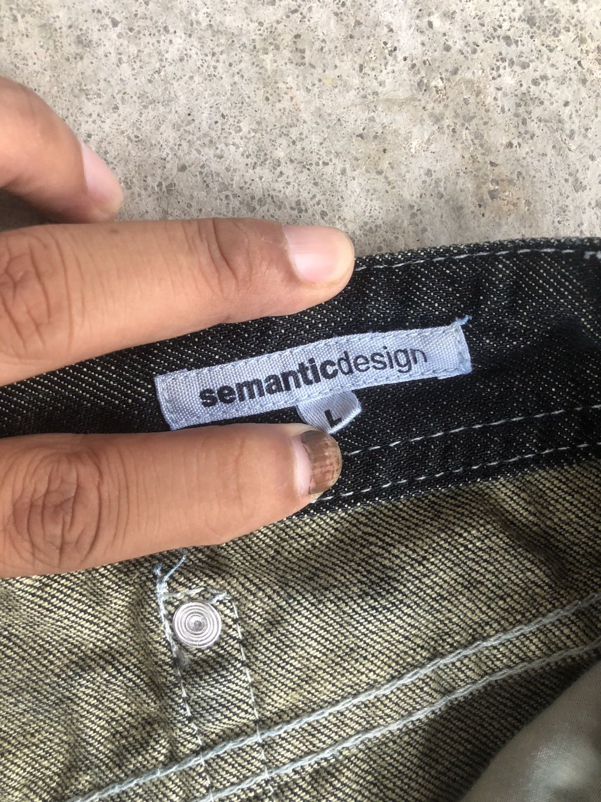 semanticdesign Semantic Design Punk Style Flared Jeans Distressed Jeans Size US 34 / EU 50 - 14 Thumbnail